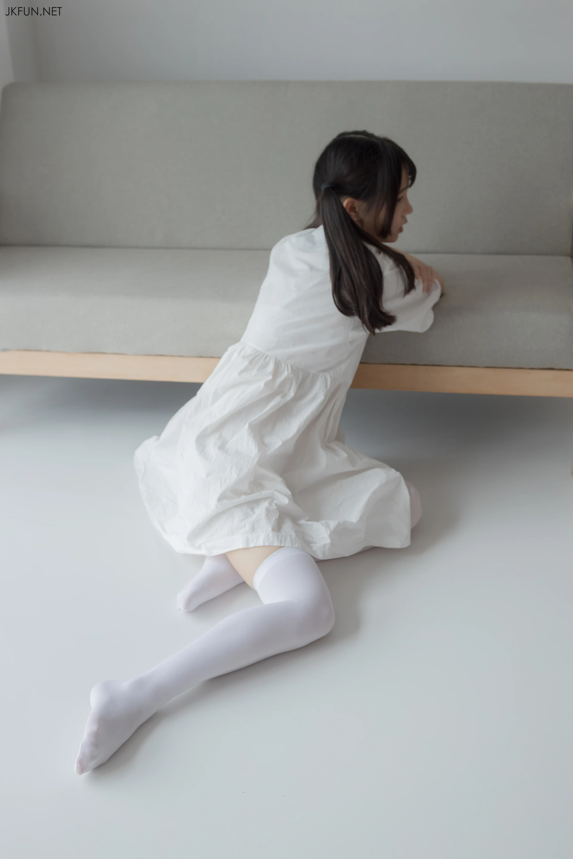 JKFUN-014 [91P1V-2.07G]JKFUN, 可爱, 森萝财团, 白丝, 美腿