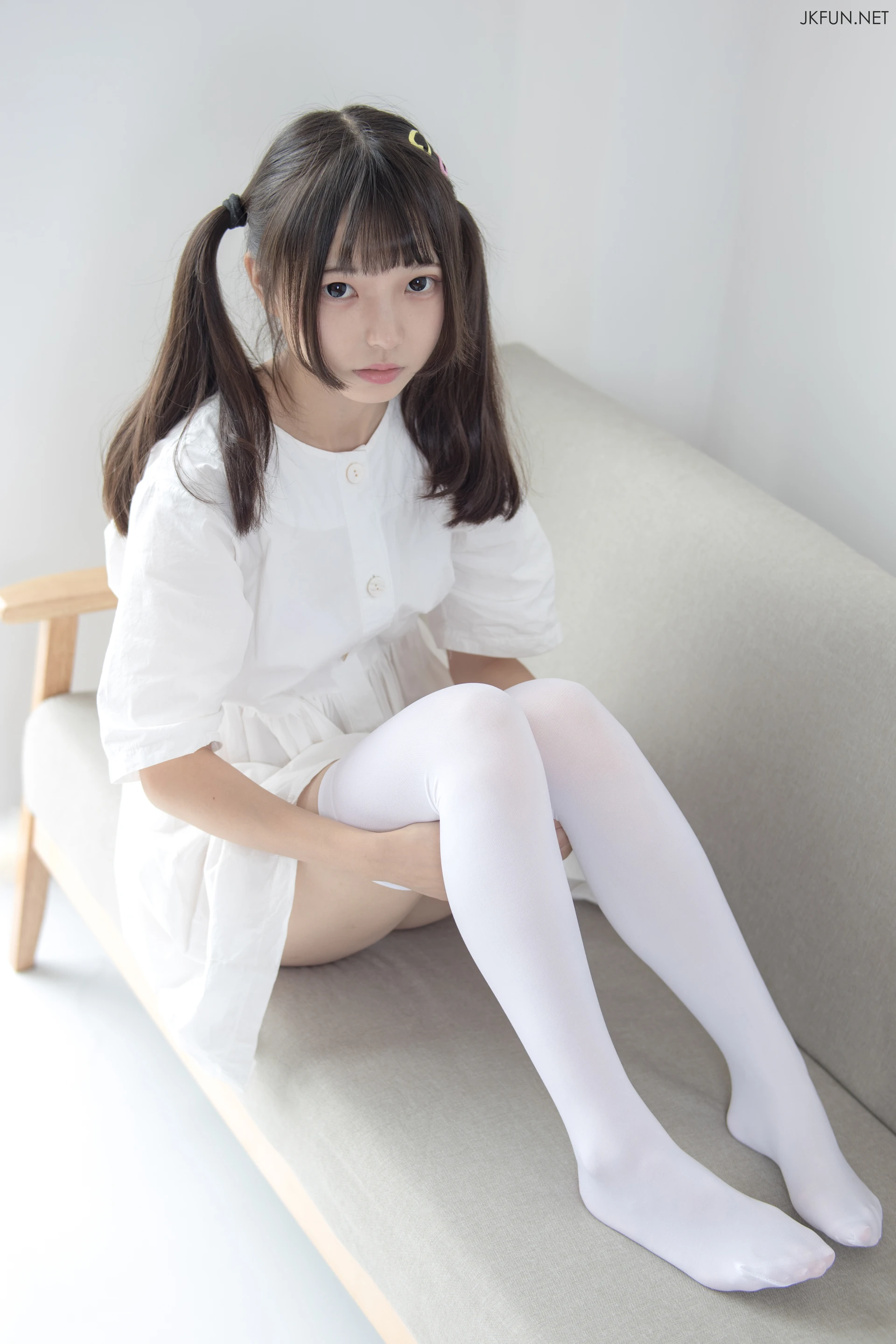 JKFUN-014 [91P1V-2.07G]JKFUN, 可爱, 森萝财团, 白丝, 美腿