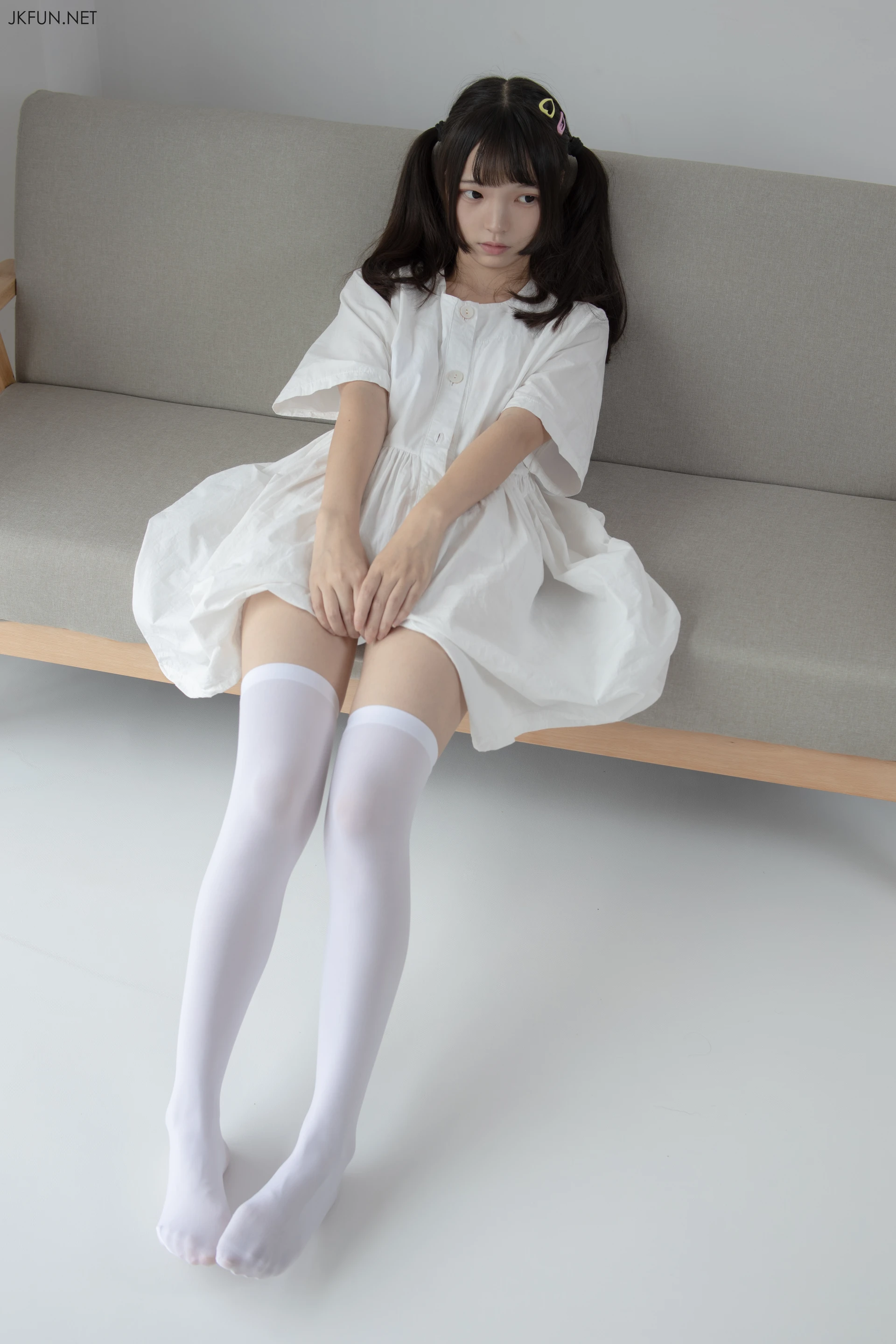 JKFUN-014 [91P1V-2.07G]JKFUN, 可爱, 森萝财团, 白丝, 美腿