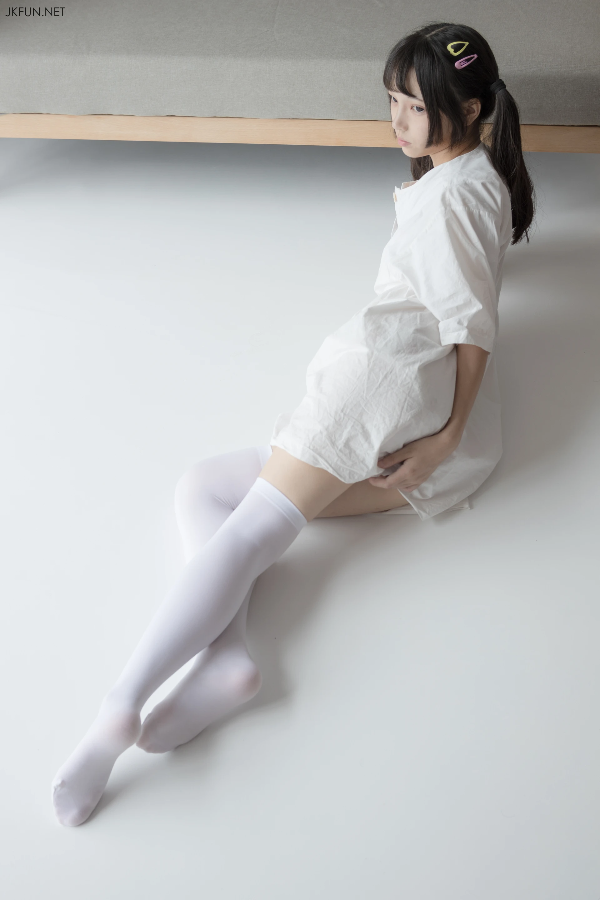 JKFUN-014 [91P1V-2.07G]JKFUN, 可爱, 森萝财团, 白丝, 美腿