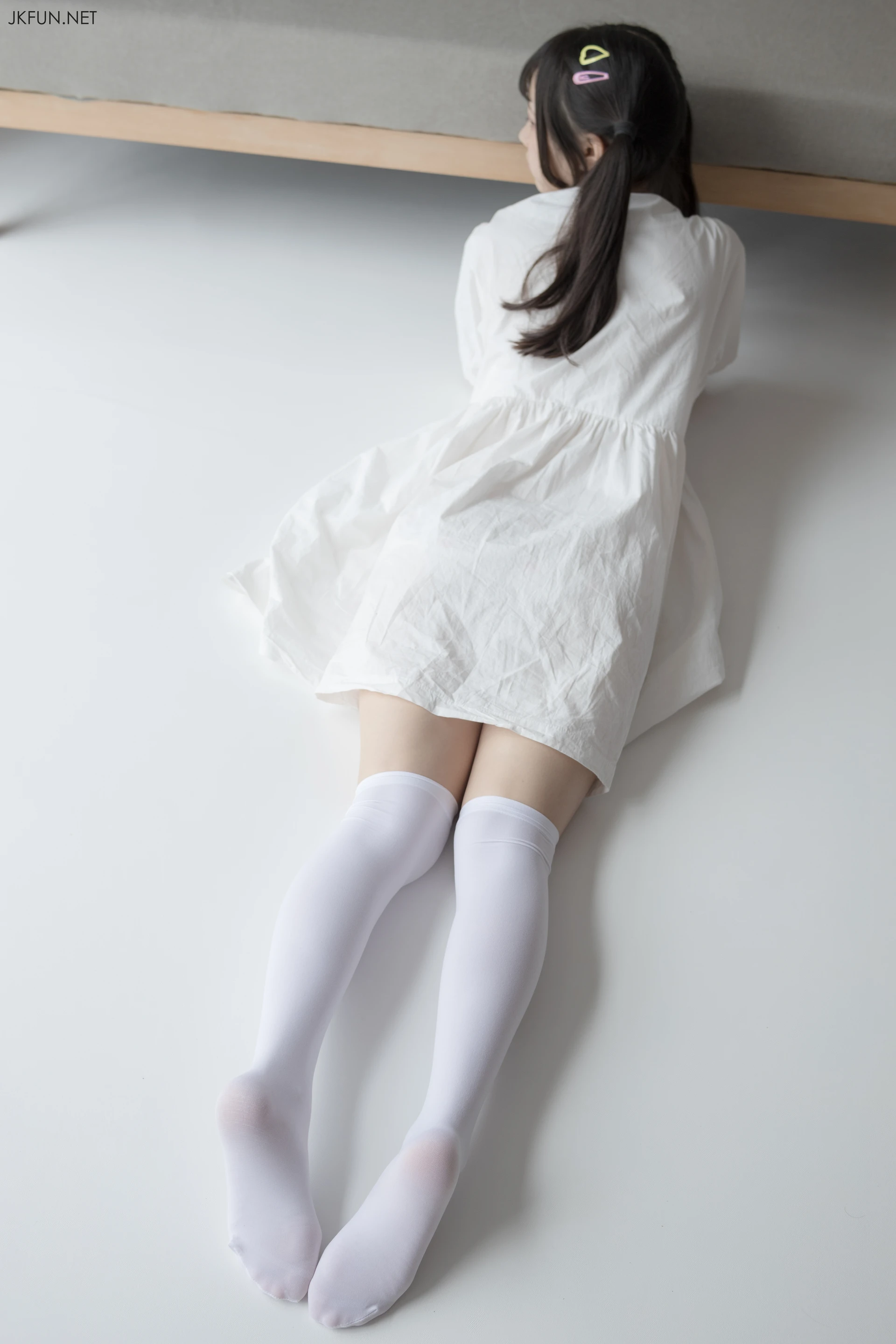 JKFUN-014 [91P1V-2.07G]JKFUN, 可爱, 森萝财团, 白丝, 美腿