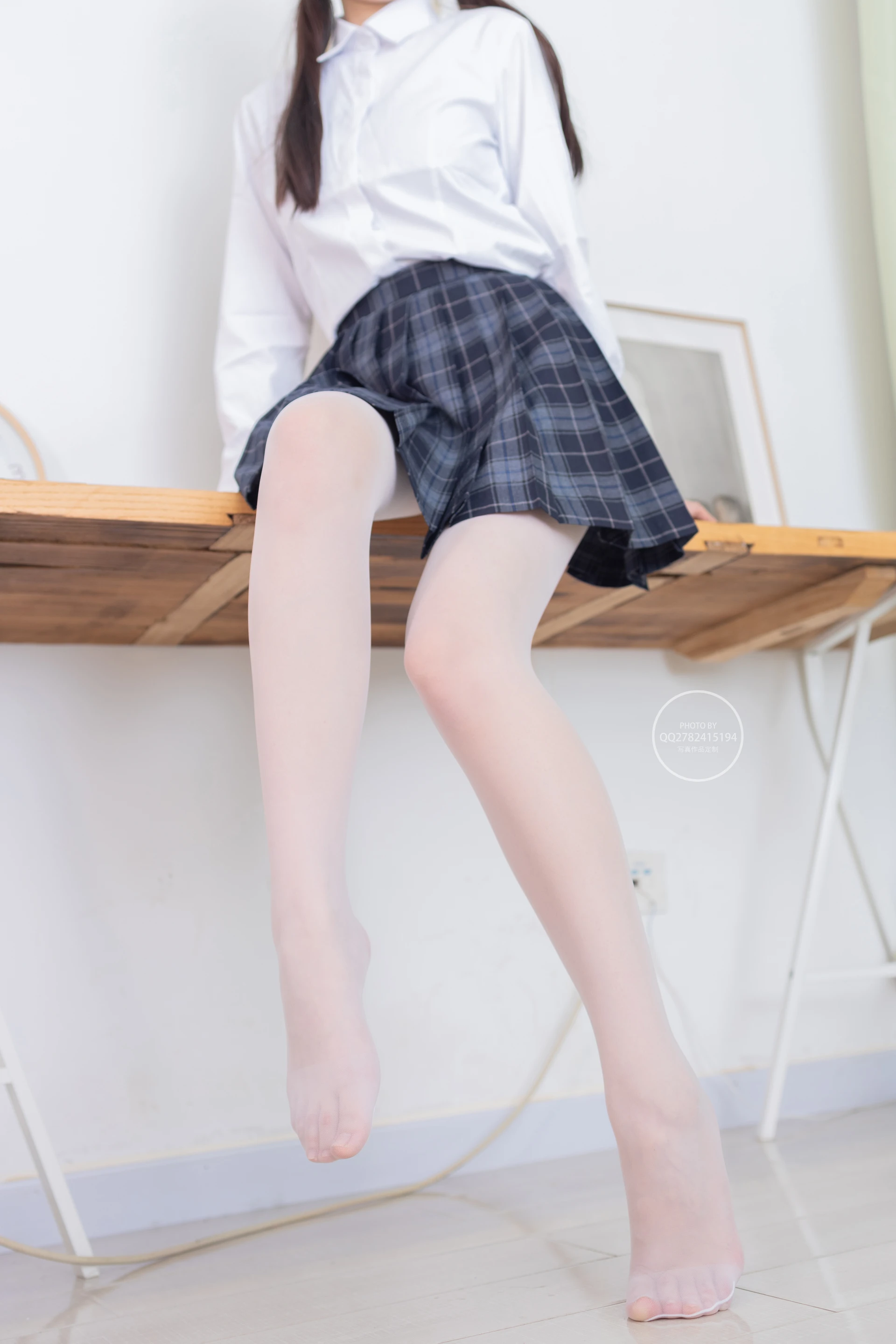 森萝财团 有料-45 小鱼 13D 室内超薄白丝JK制服 [100P-1.02G]JK, JK制服, 制服, 小鱼, 有料, 森萝财团, 白丝, 美腿, 美足