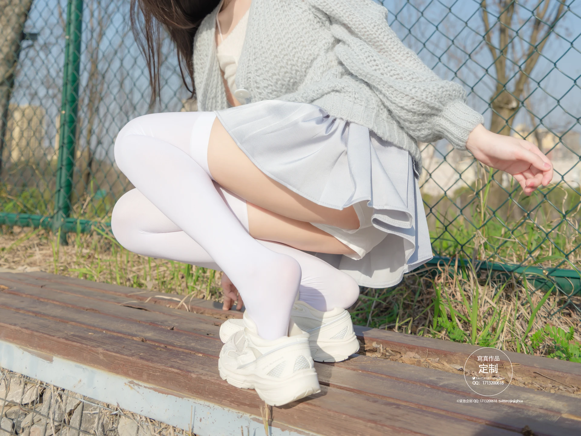 紧急企划 EX.015 见希w 白丝小短裙 [37P-1.34GB]白丝, 紧急企划, 美腿, 美足, 见希w