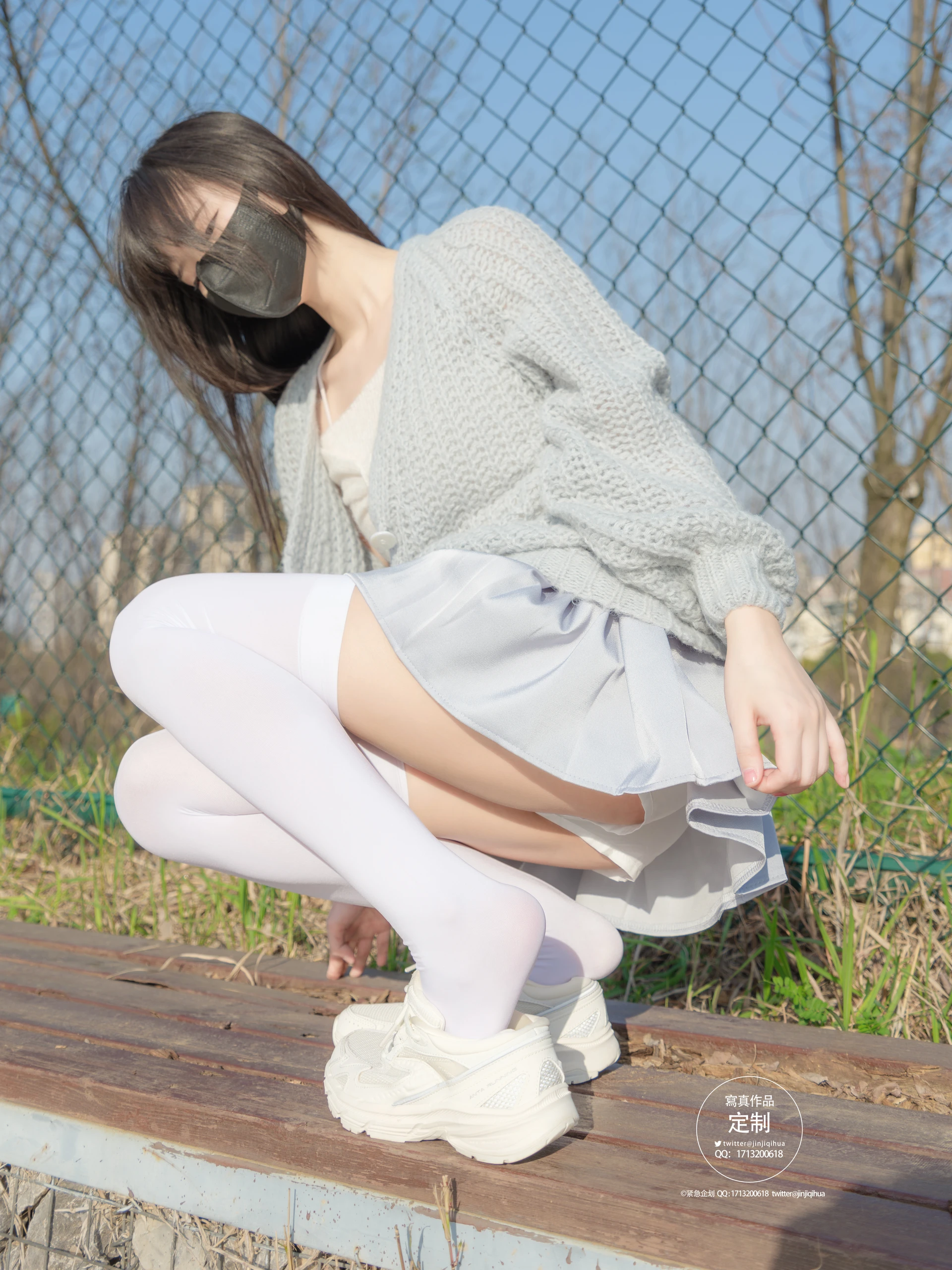 紧急企划 EX.015 见希w 白丝小短裙 [37P-1.34GB]白丝, 紧急企划, 美腿, 美足, 见希w