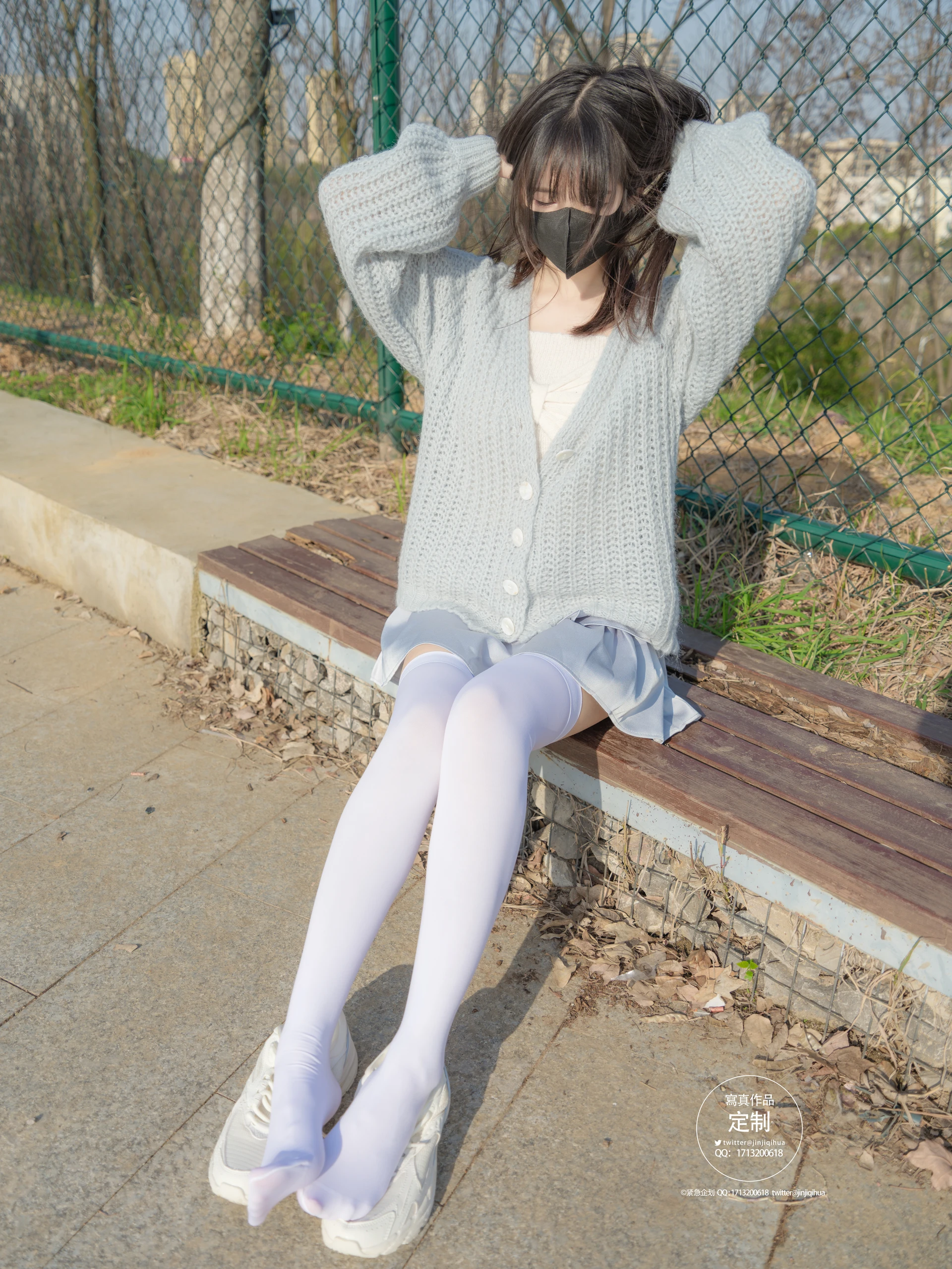 紧急企划 EX.015 见希w 白丝小短裙 [37P-1.34GB]白丝, 紧急企划, 美腿, 美足, 见希w