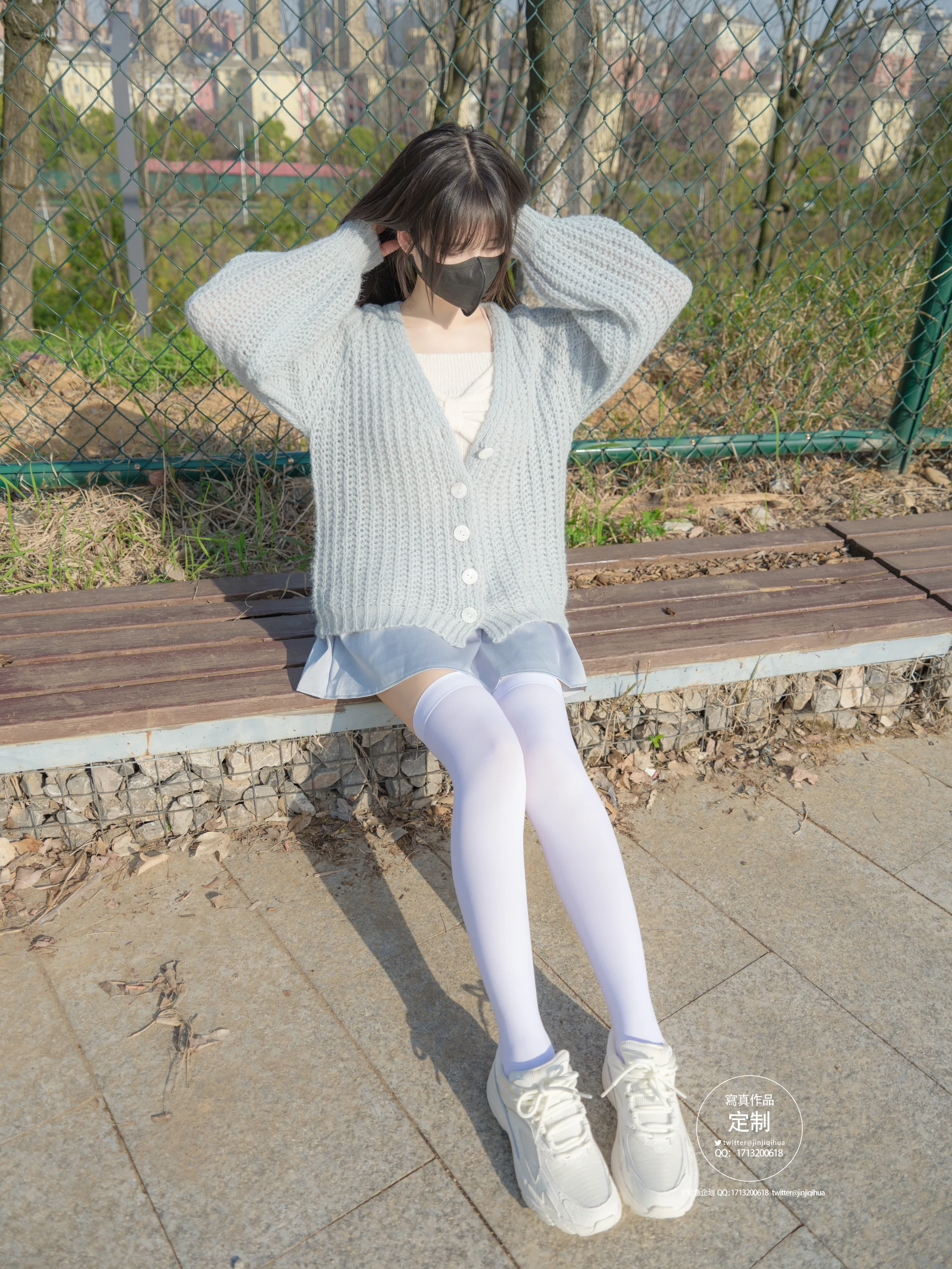 紧急企划 EX.015 见希w 白丝小短裙 [37P-1.34GB]白丝, 紧急企划, 美腿, 美足, 见希w