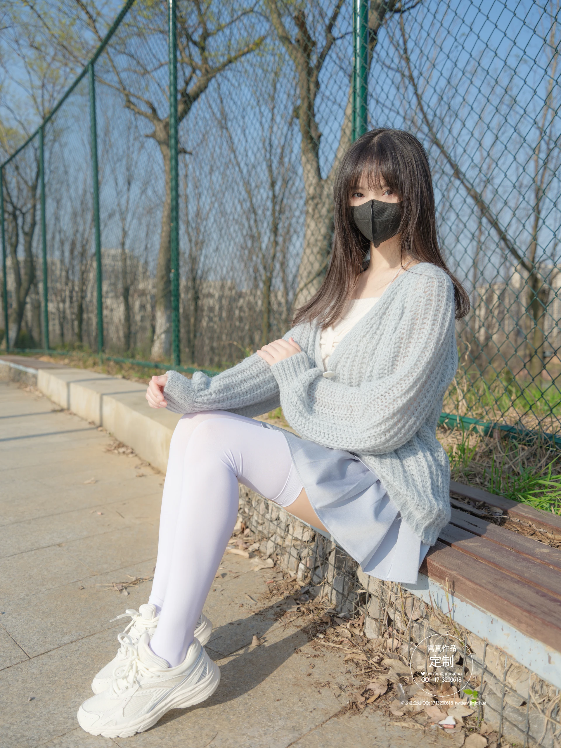 紧急企划 EX.015 见希w 白丝小短裙 [37P-1.34GB]白丝, 紧急企划, 美腿, 美足, 见希w