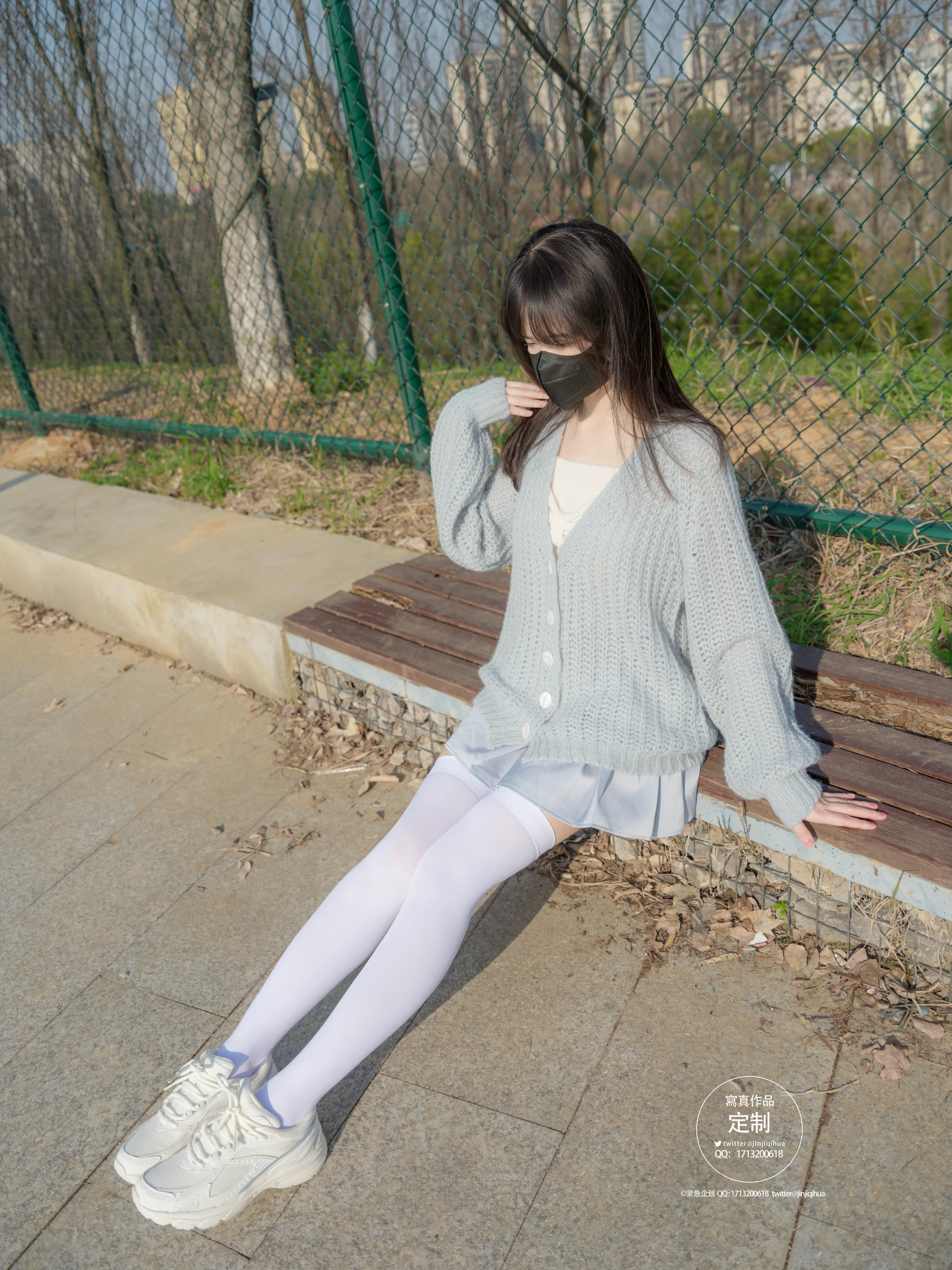 紧急企划 EX.015 见希w 白丝小短裙 [37P-1.34GB]白丝, 紧急企划, 美腿, 美足, 见希w