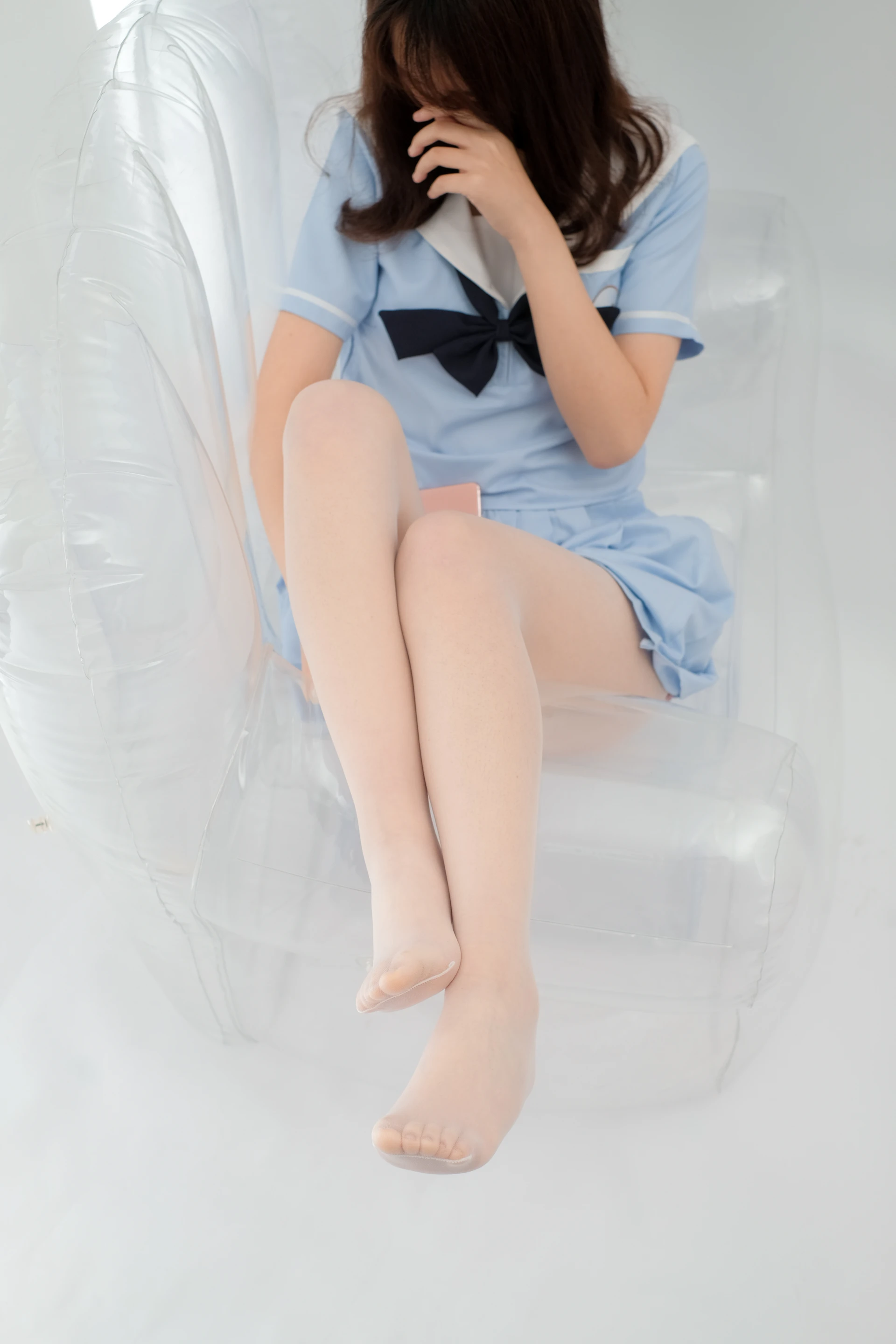 喵写真 R15-003 [69P1V-783M]可爱, 喵写真, 白丝, 美腿