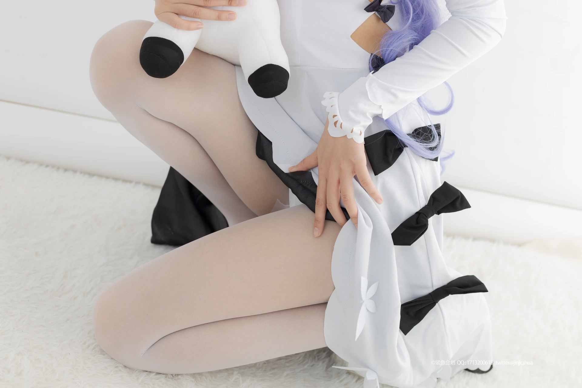 紧急企划 VOL.009 [88P1V-1.38G] 一只喵喵梓COS, 一只喵喵梓, 独角兽, 白丝, 紧急企划, 美腿, 美足