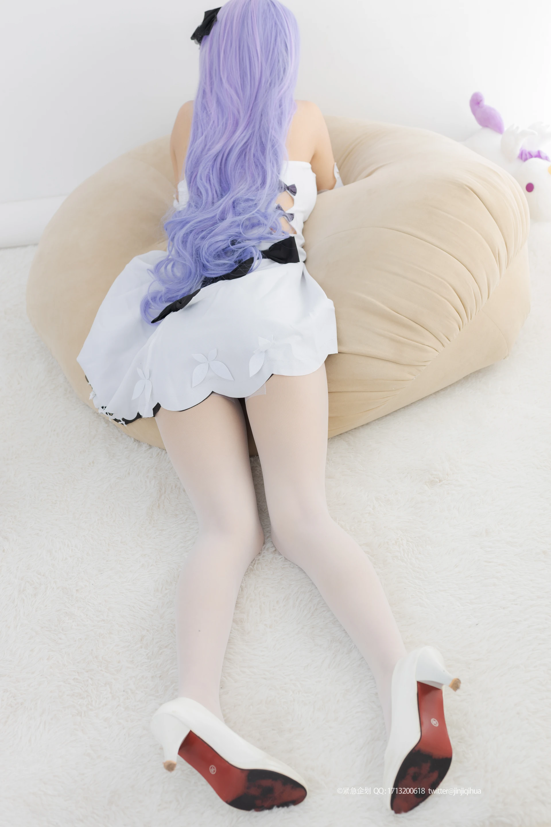 紧急企划 VOL.009 [88P1V-1.38G] 一只喵喵梓COS, 一只喵喵梓, 独角兽, 白丝, 紧急企划, 美腿, 美足