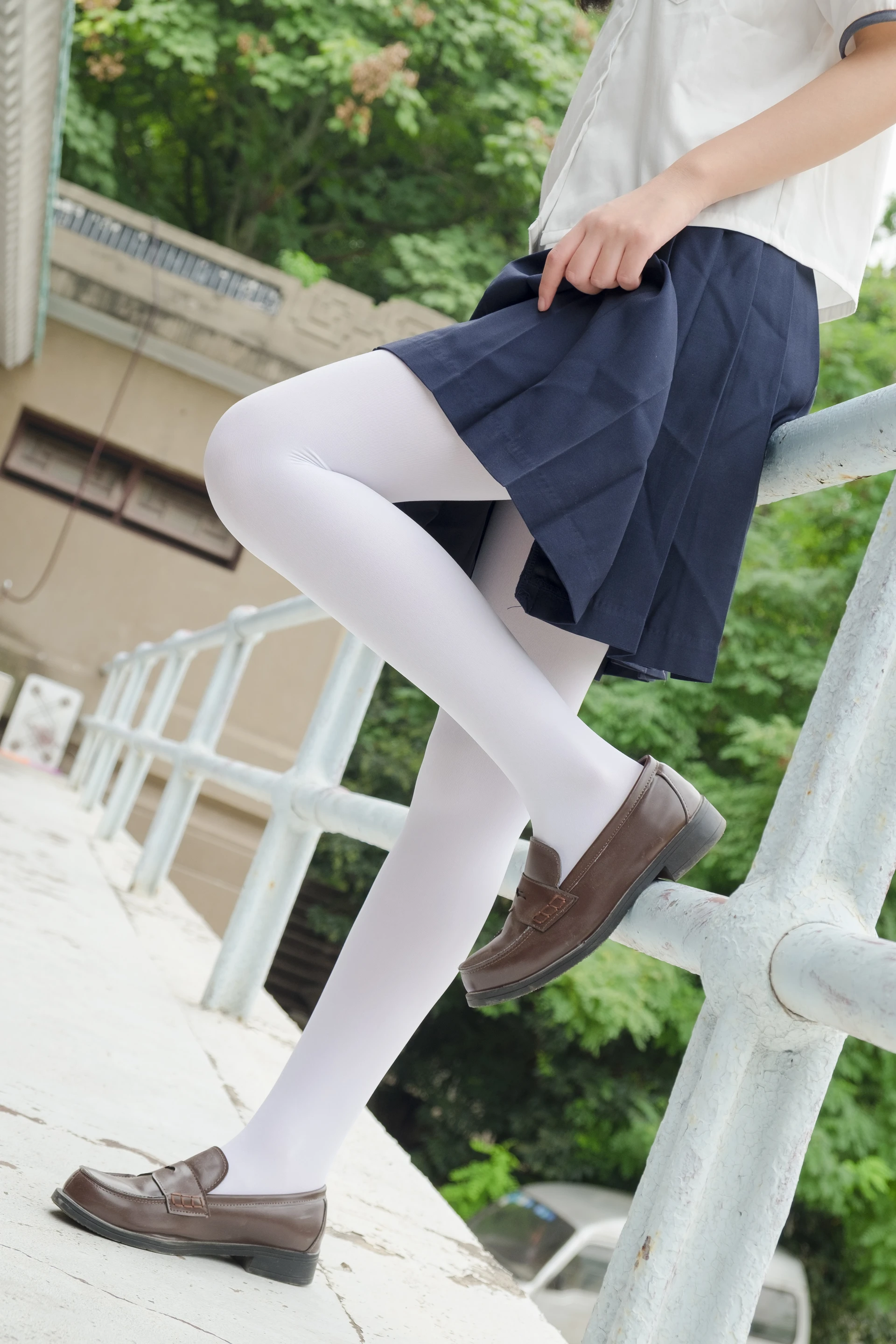 森萝财团 R15-034 [102P-694M]学生装, 森萝财团, 白丝, 美腿