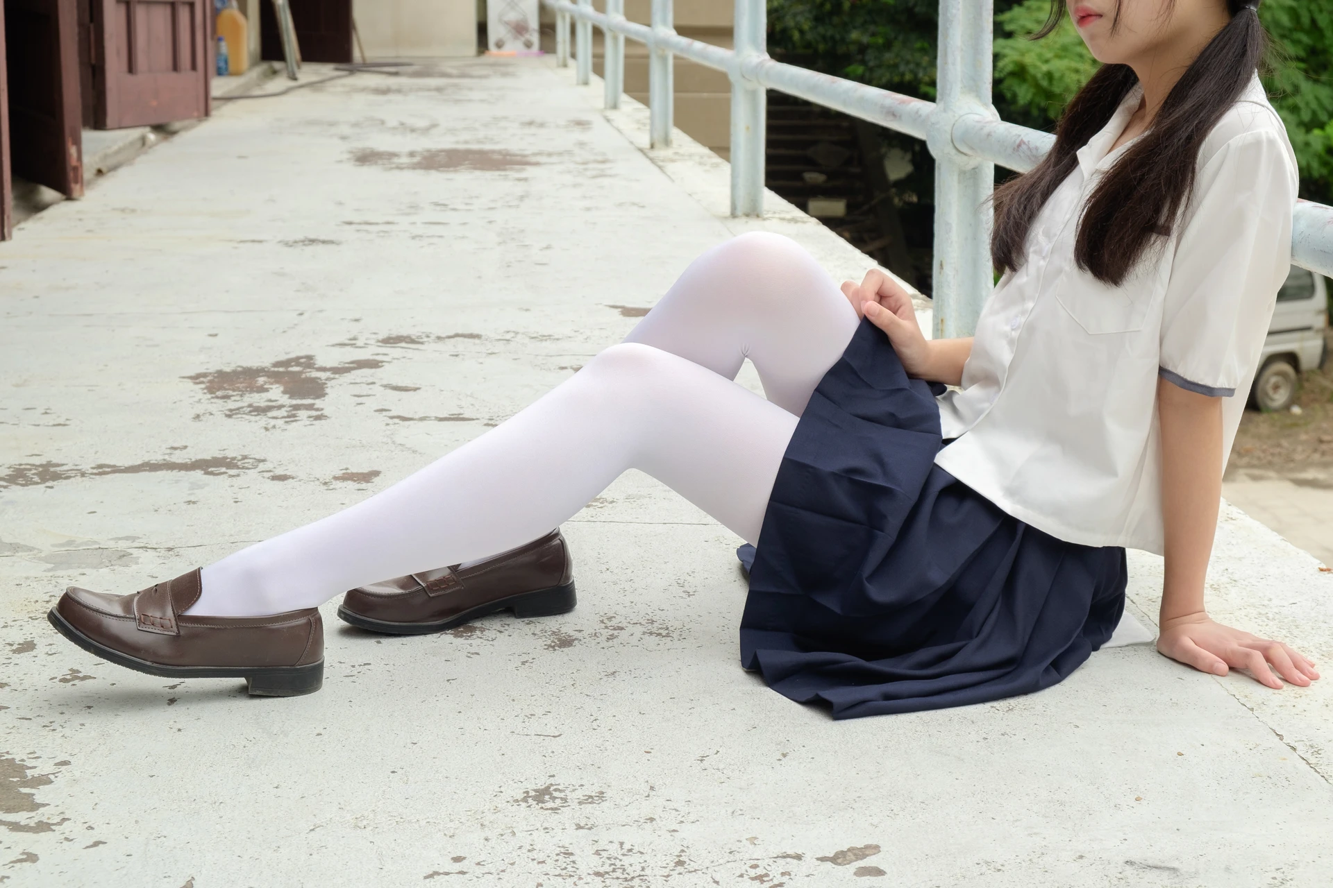 森萝财团 R15-034 [102P-694M]学生装, 森萝财团, 白丝, 美腿