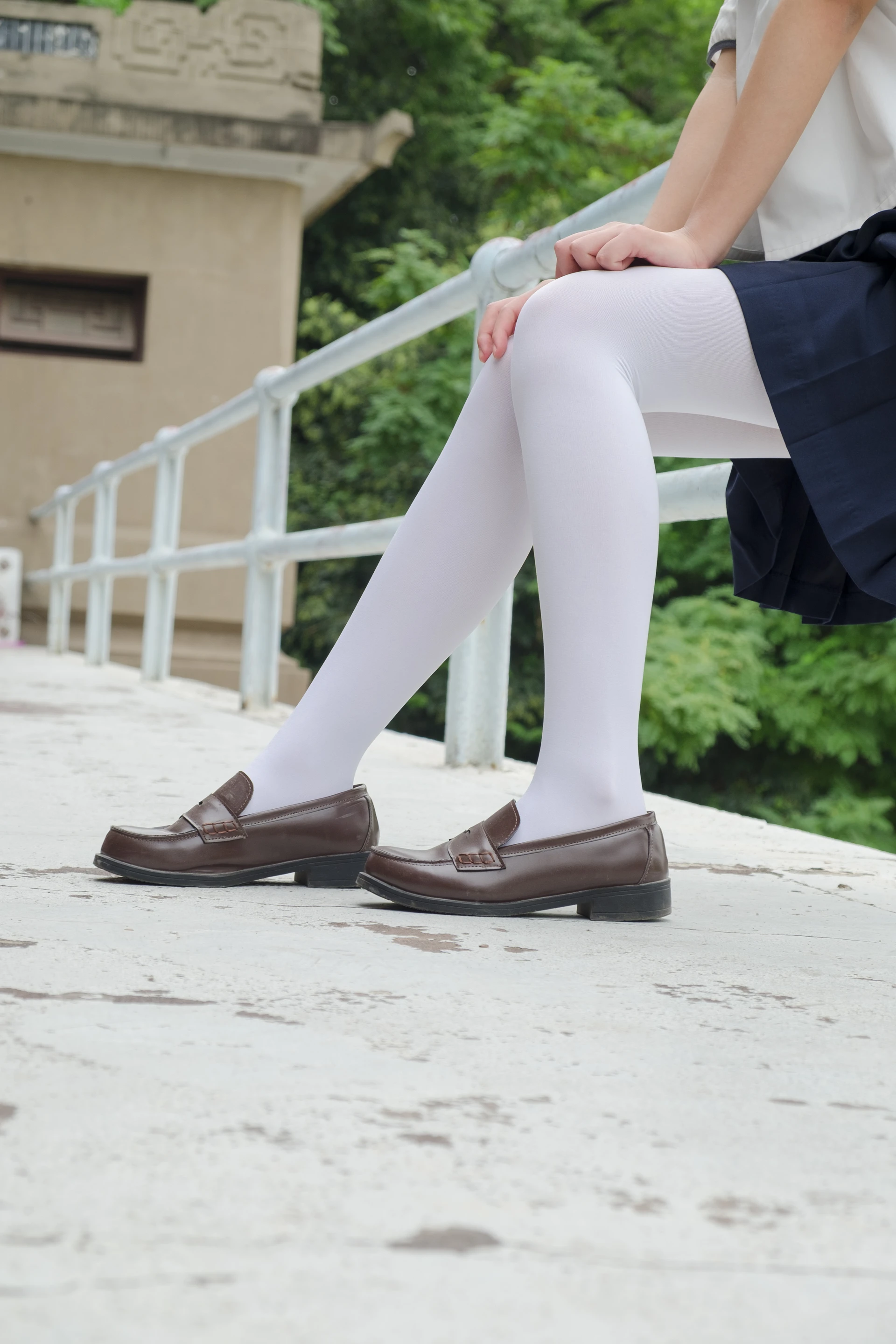 森萝财团 R15-034 [102P-694M]学生装, 森萝财团, 白丝, 美腿