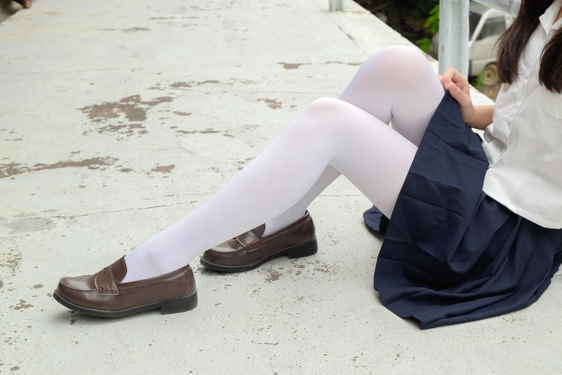 森萝财团 R15-034 [102P-694M]学生装, 森萝财团, 白丝, 美腿