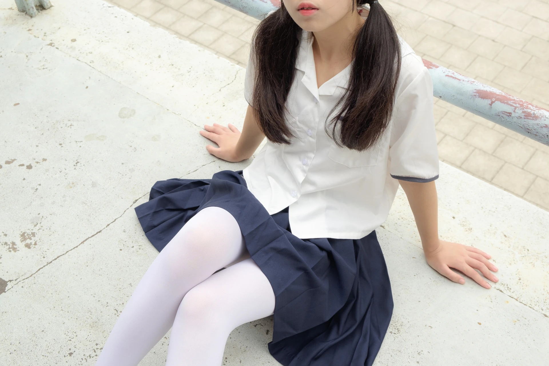 森萝财团 R15-034 [102P-694M]学生装, 森萝财团, 白丝, 美腿