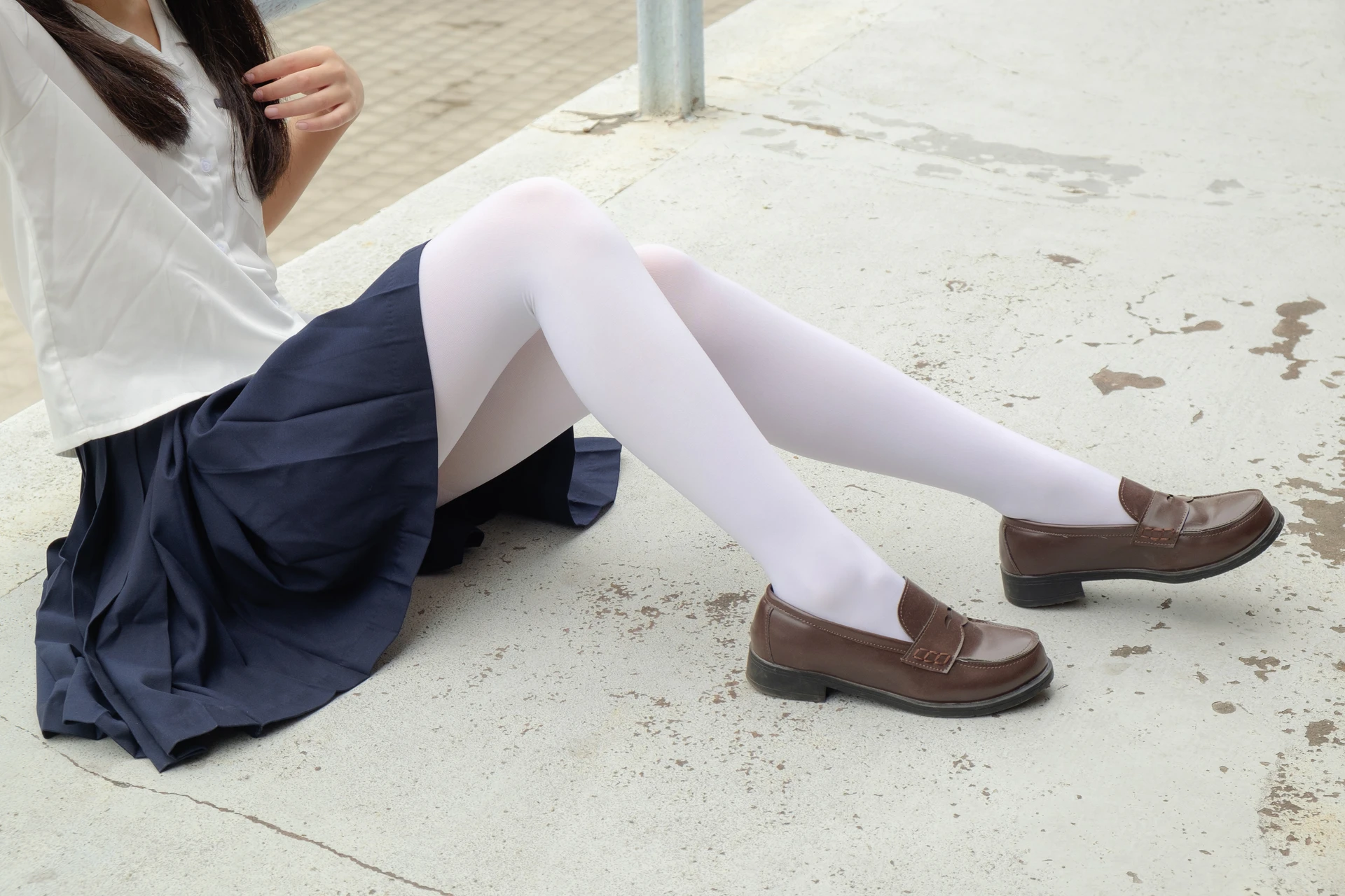 森萝财团 R15-034 [102P-694M]学生装, 森萝财团, 白丝, 美腿
