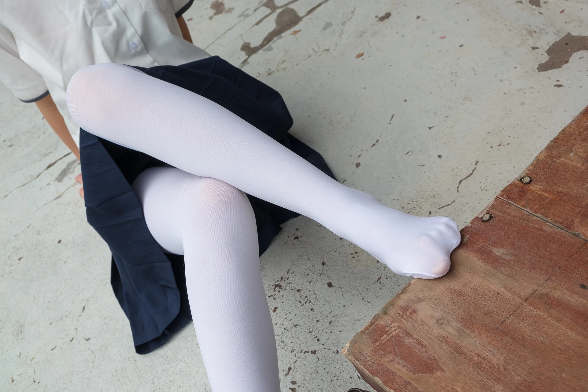 森萝财团 R15-034 [102P-694M]学生装, 森萝财团, 白丝, 美腿