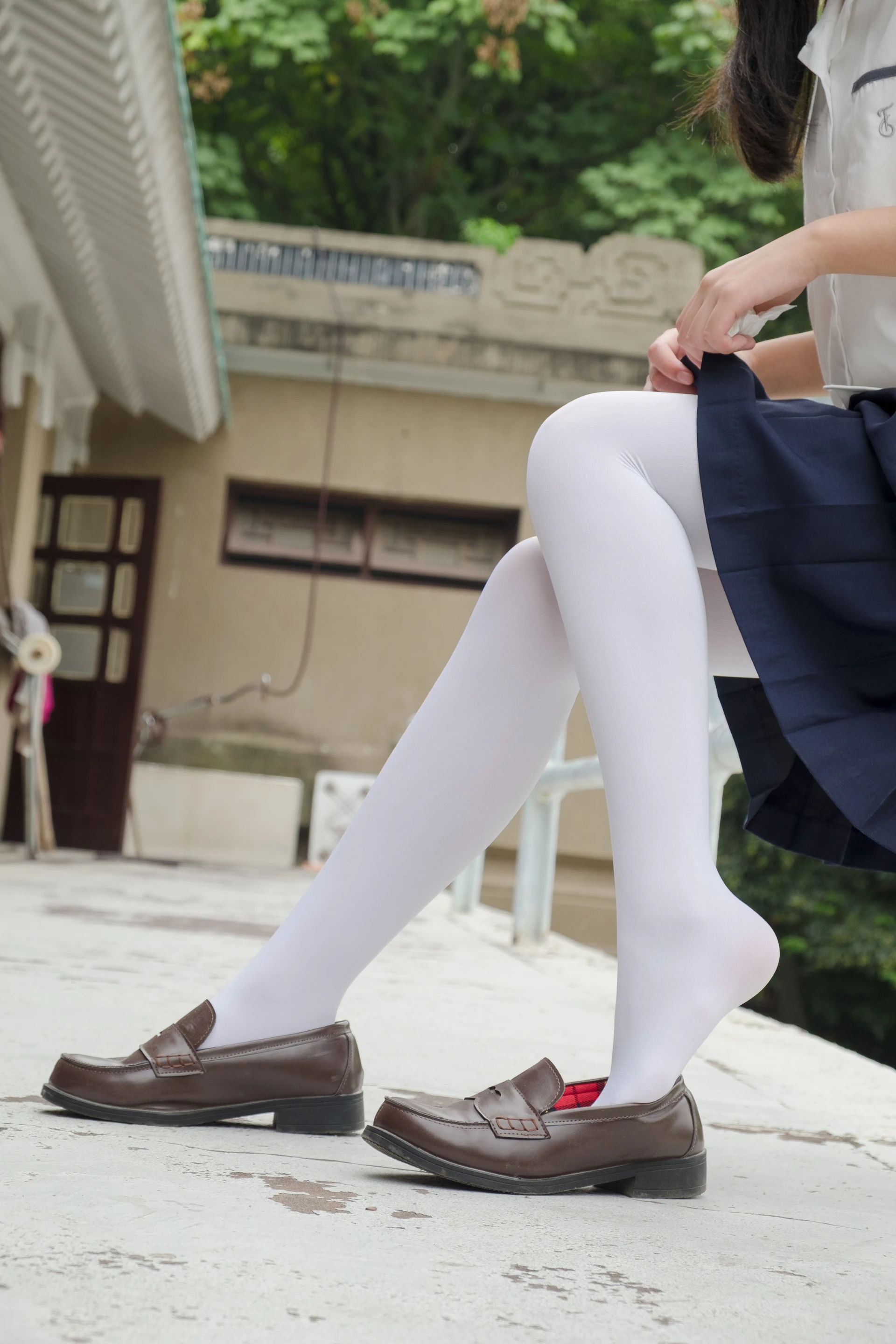 森萝财团 R15-034 [102P-694M]学生装, 森萝财团, 白丝, 美腿