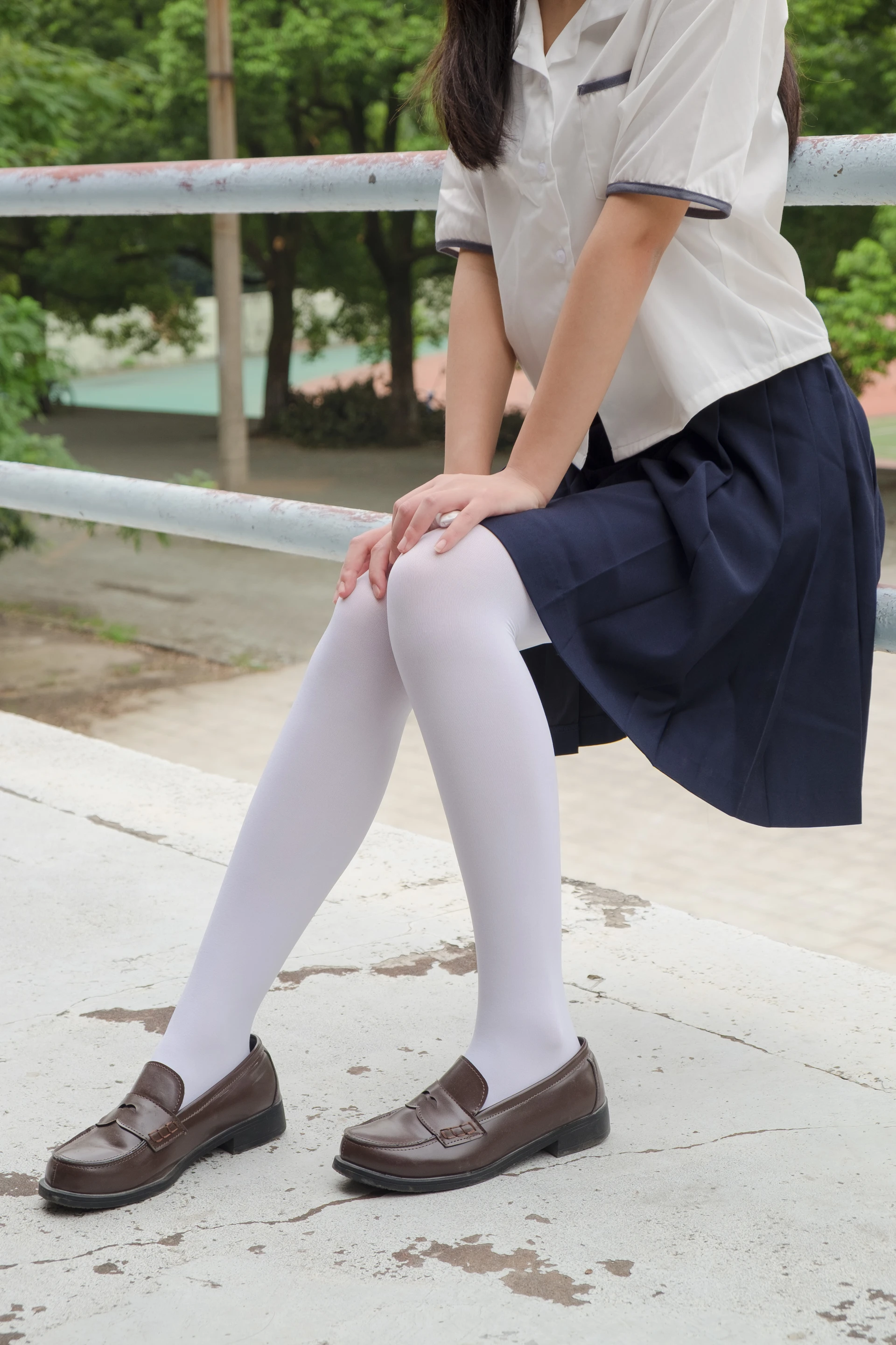 森萝财团 R15-034 [102P-694M]学生装, 森萝财团, 白丝, 美腿