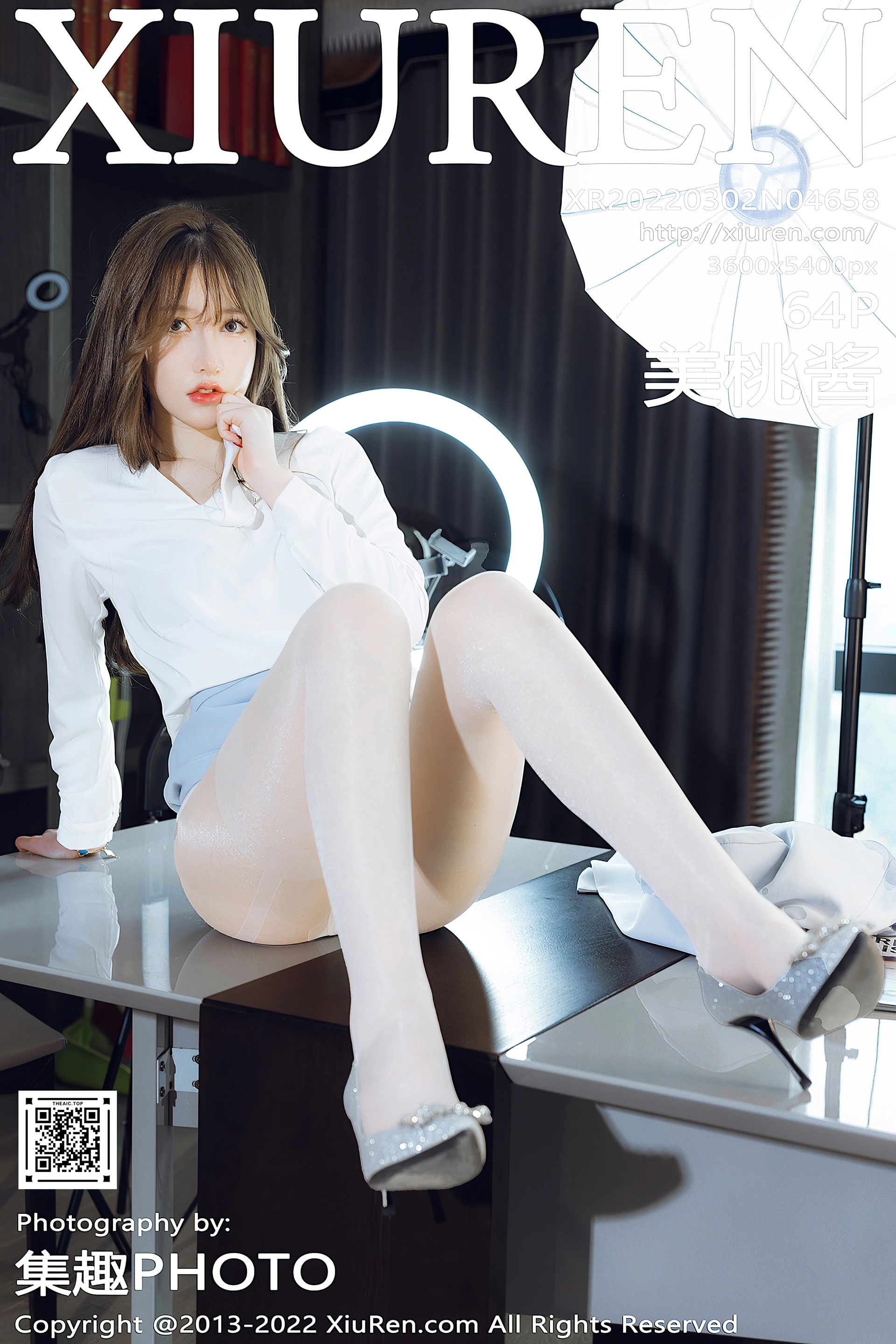XiuRen秀人网 2022.03.02 No.4658 美桃酱 丝袜美臀[65+1P 591MB]