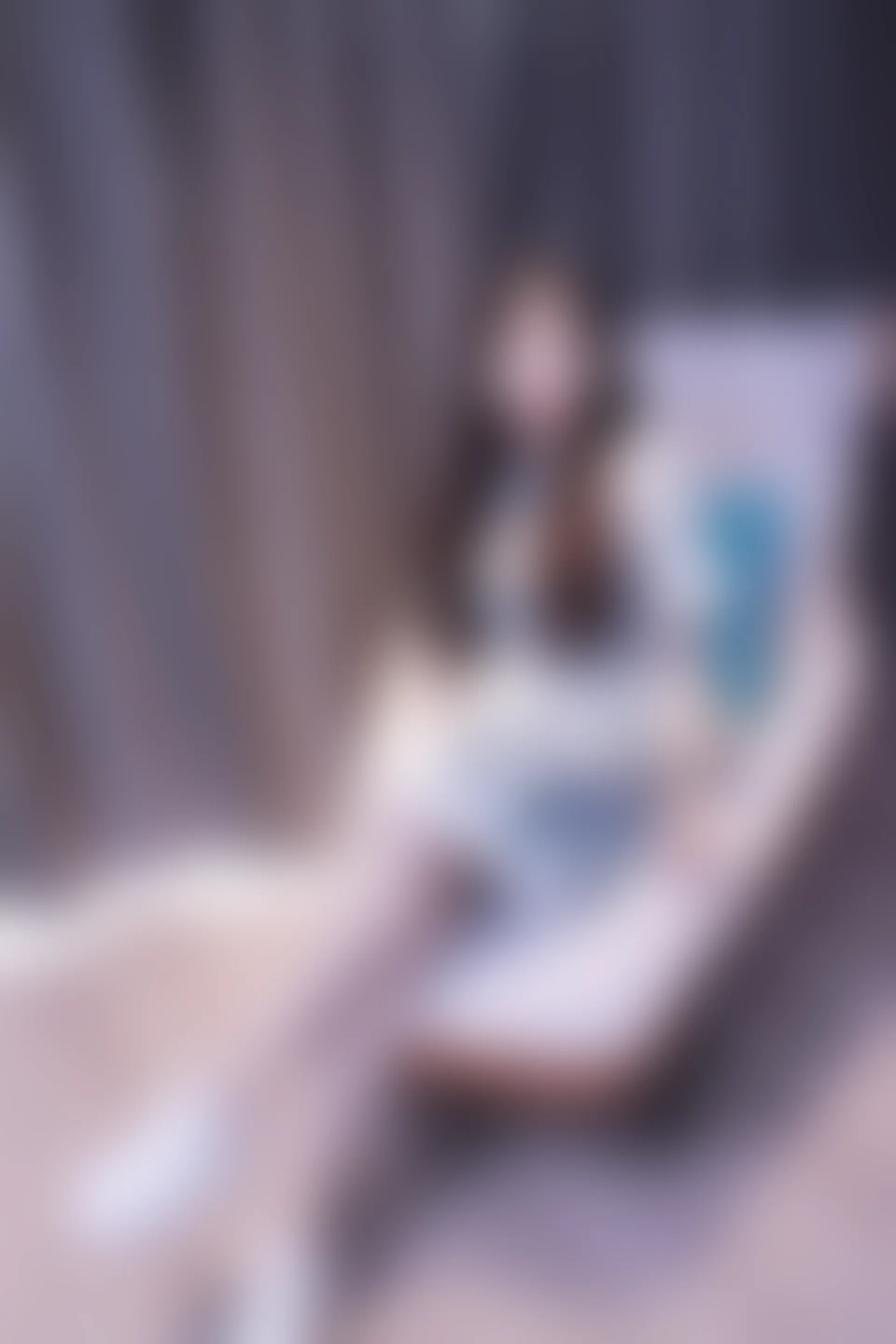 初夏女神 NO.019 雪糕~浅蓝色JK裙搭配小白鞋[135P-1V-4.3G]