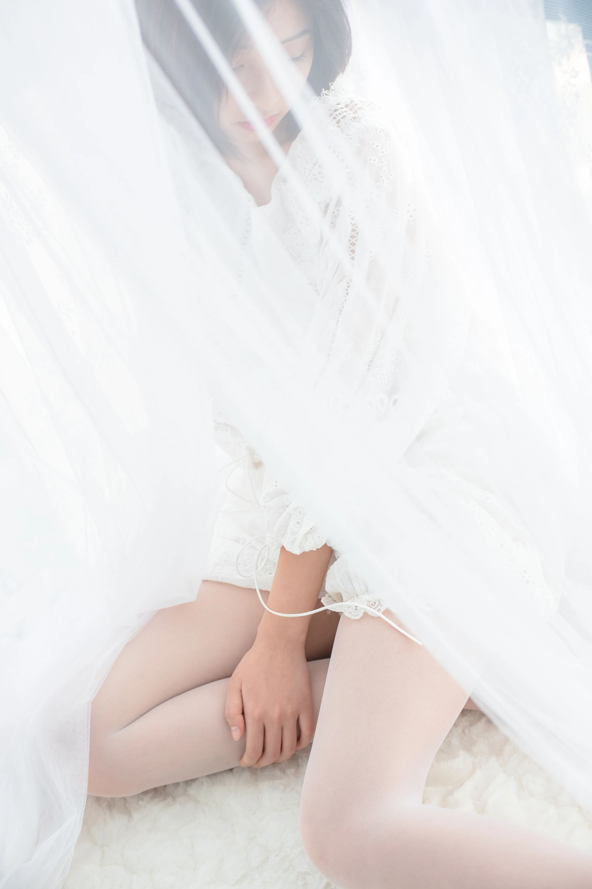 森萝财团 SSR-003 [161P-814M]森萝财团, 白丝, 蕾丝