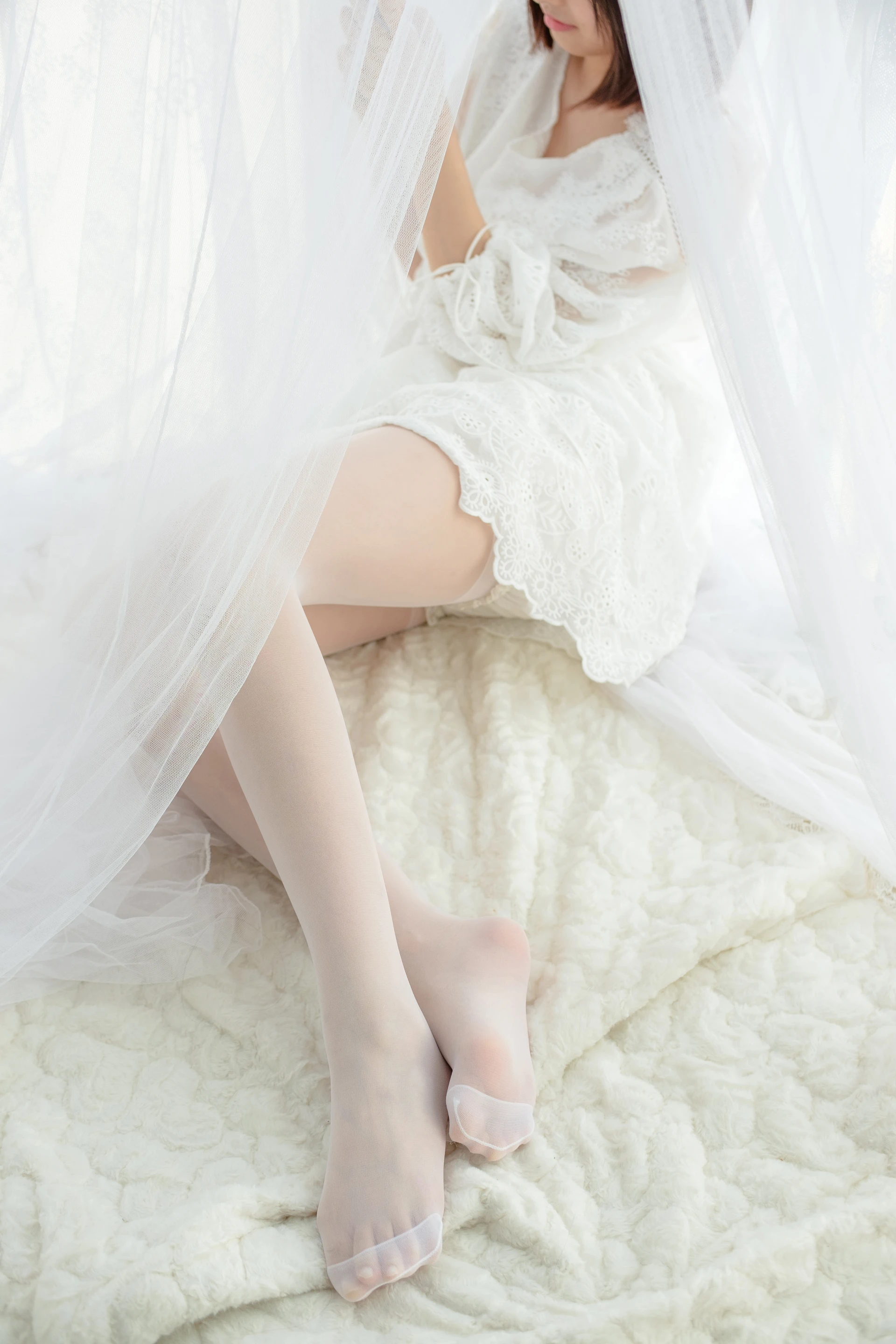 森萝财团 SSR-003 [161P-814M]森萝财团, 白丝, 蕾丝