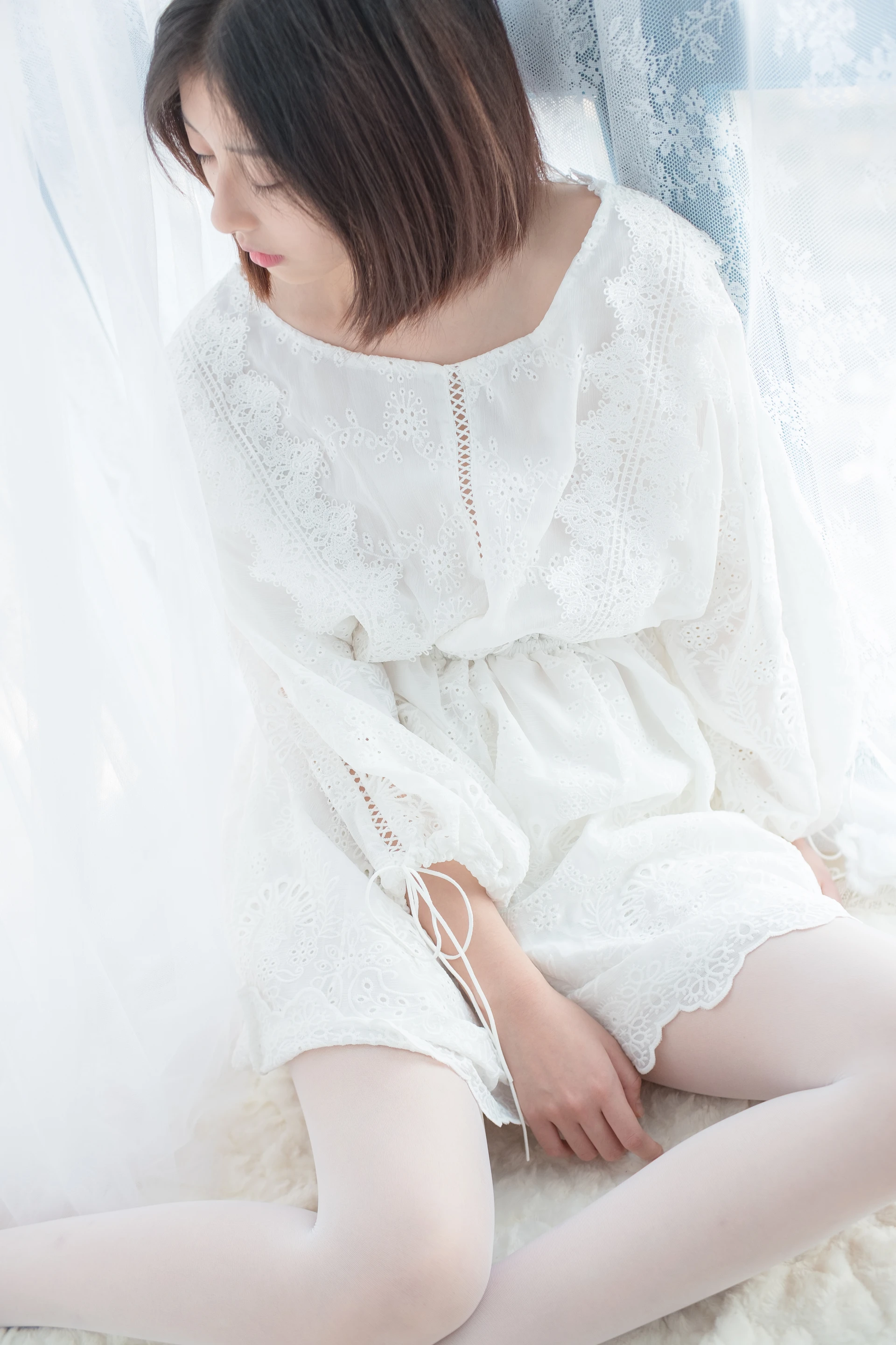森萝财团 SSR-003 [161P-814M]森萝财团, 白丝, 蕾丝