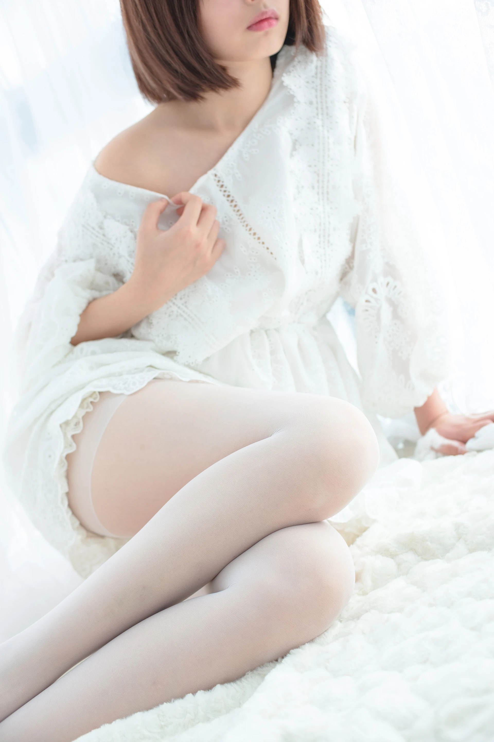 森萝财团 SSR-003 [161P-814M]森萝财团, 白丝, 蕾丝