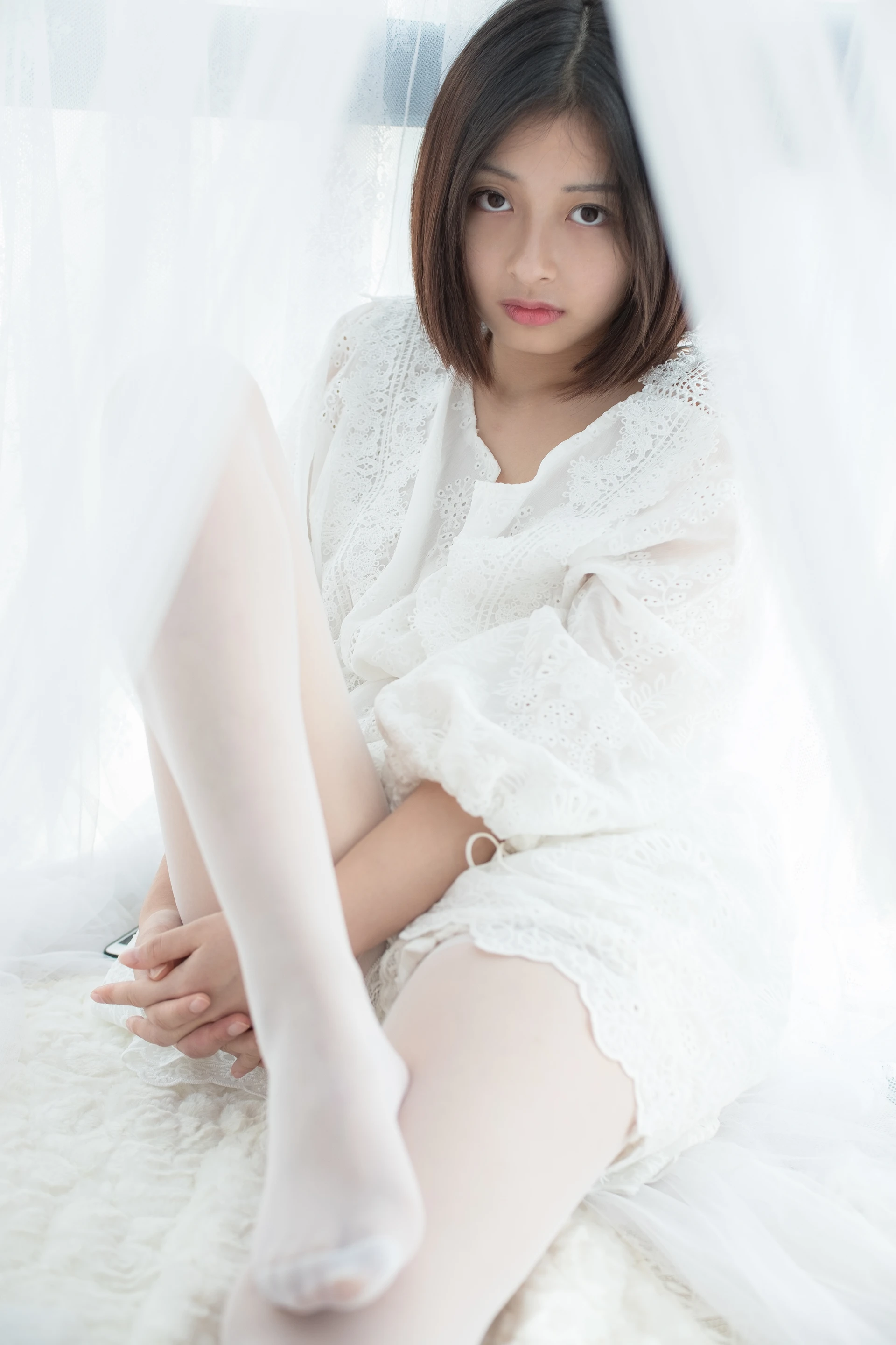 森萝财团 SSR-003 [161P-814M]森萝财团, 白丝, 蕾丝