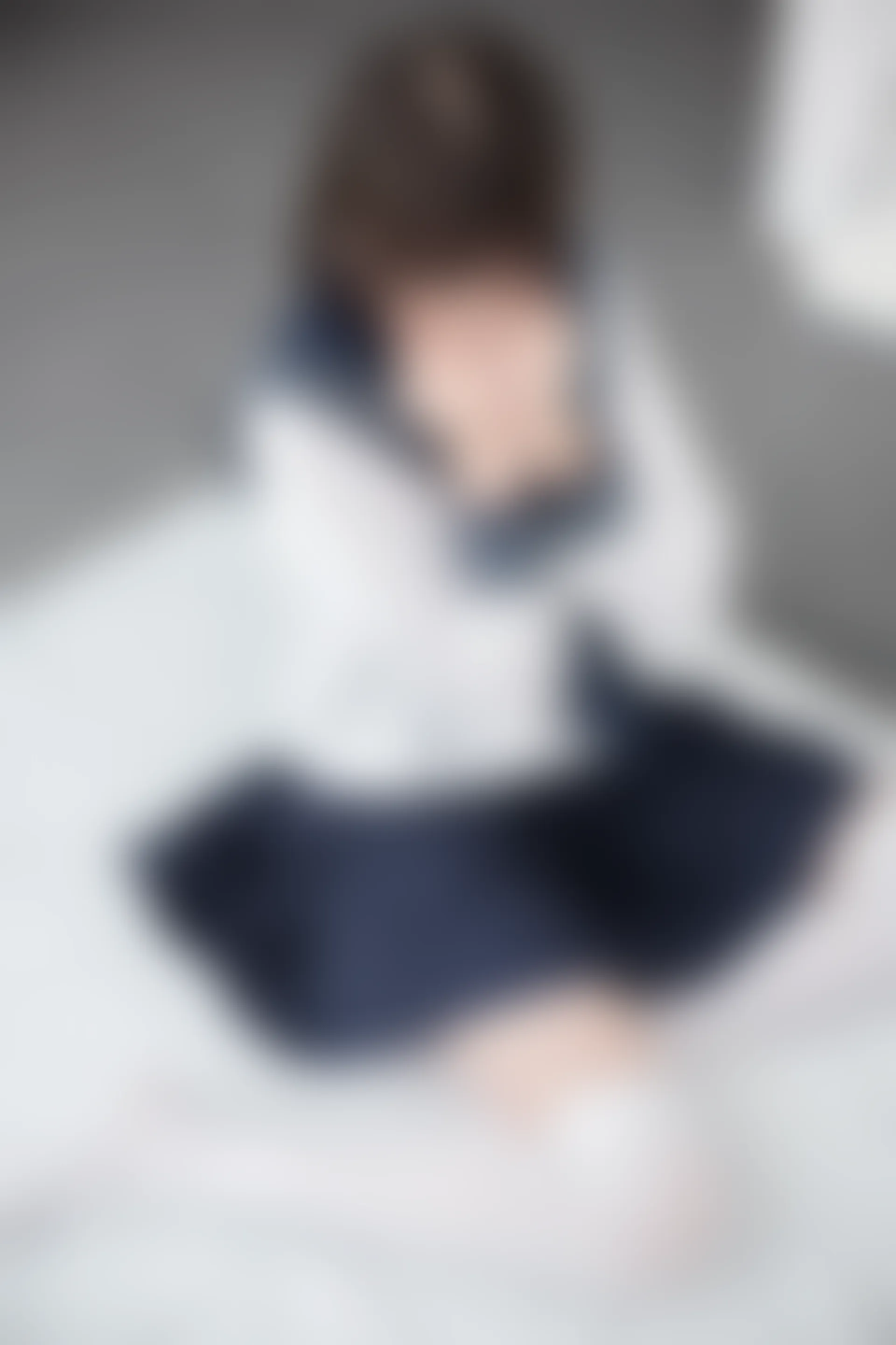 森萝财团 SSR-002 [75P-442M]Aika, 校服, 森萝财团, 白丝