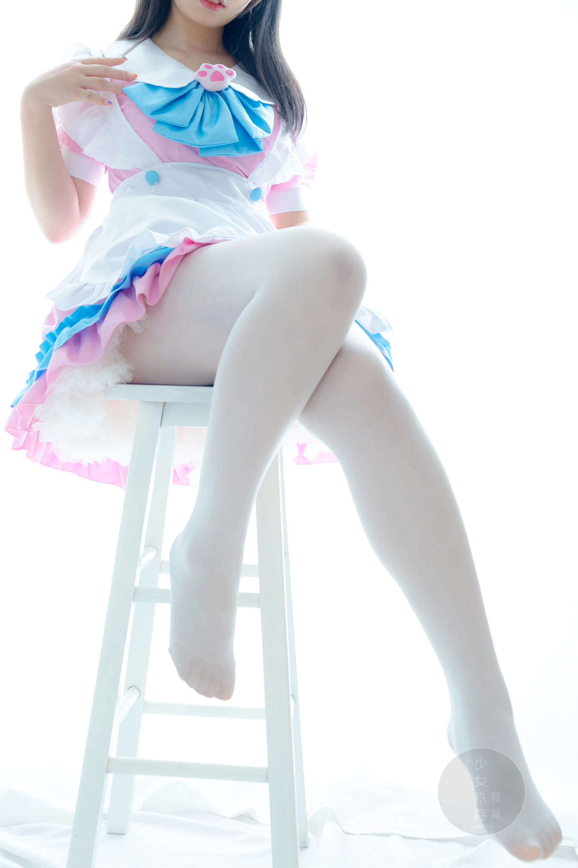少女秩序 GR02L 乐栀 白丝双马尾猫耳女仆 [42P-248MB]乐栀, 双马尾, 女仆, 少女秩序, 猫耳, 白丝, 美腿, 美足