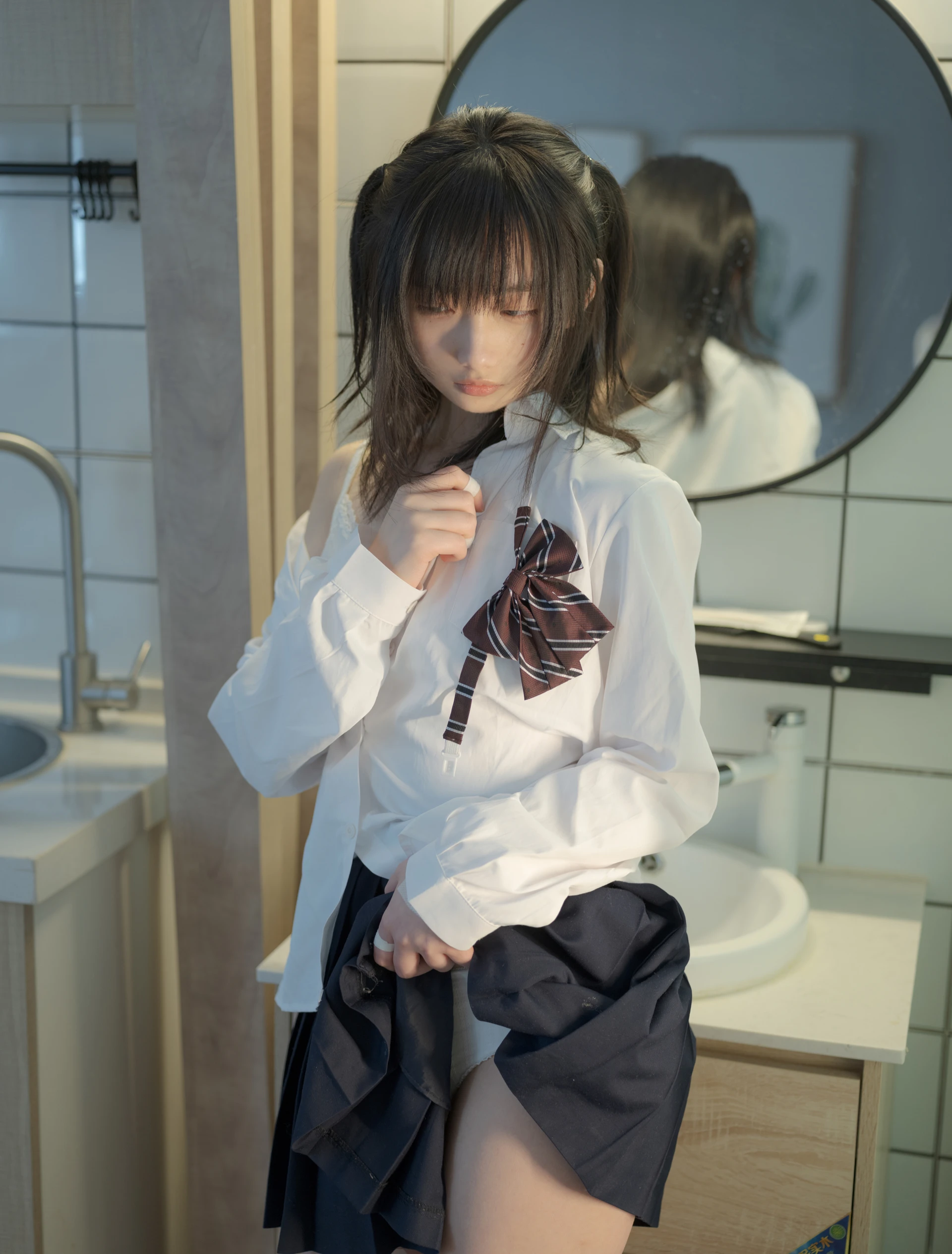 少女秩序 ACE-1 千澄「初公開」双马尾JK制服 [68P-499MB]JK制服, 内衣, 千澄, 双马尾, 少女秩序, 睡衣, 美腿, 美足