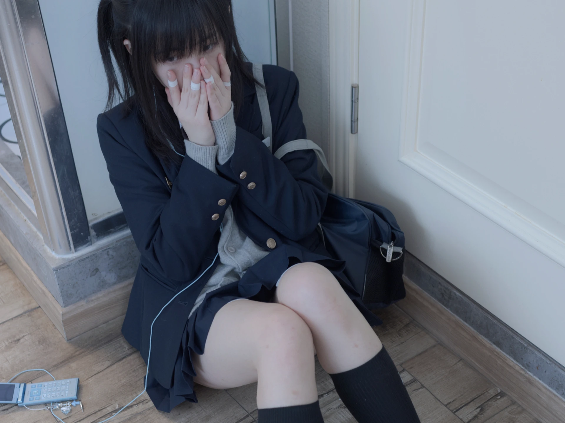 少女秩序 ACE-1 千澄「初公開」双马尾JK制服 [68P-499MB]JK制服, 内衣, 千澄, 双马尾, 少女秩序, 睡衣, 美腿, 美足