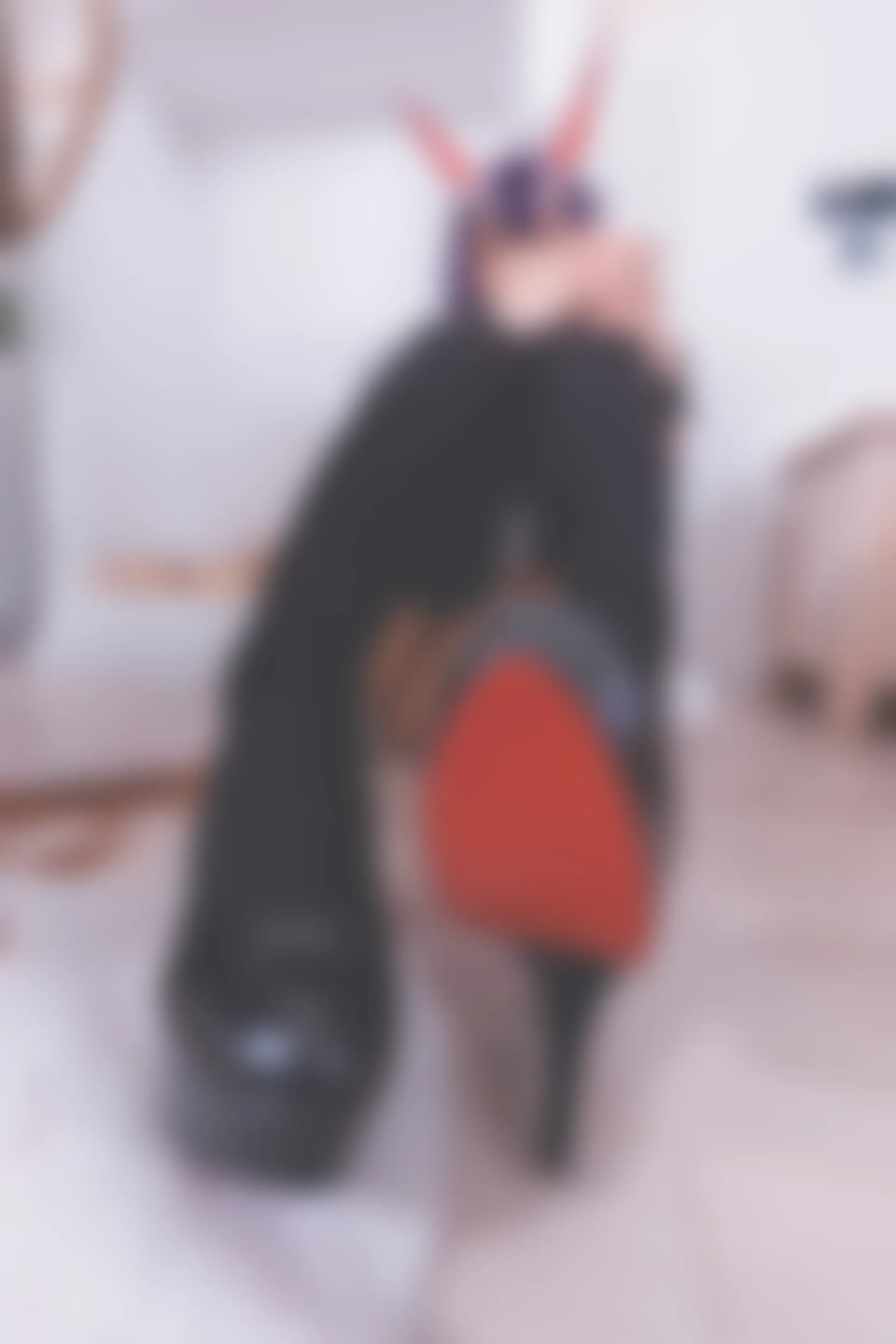 神楽坂真冬 第三季 序号5：《果実の酒気》酒吞cos [150P3V-752MB]内衣, 女仆, 神楽坂真冬, 美腿, 美足, 黑丝