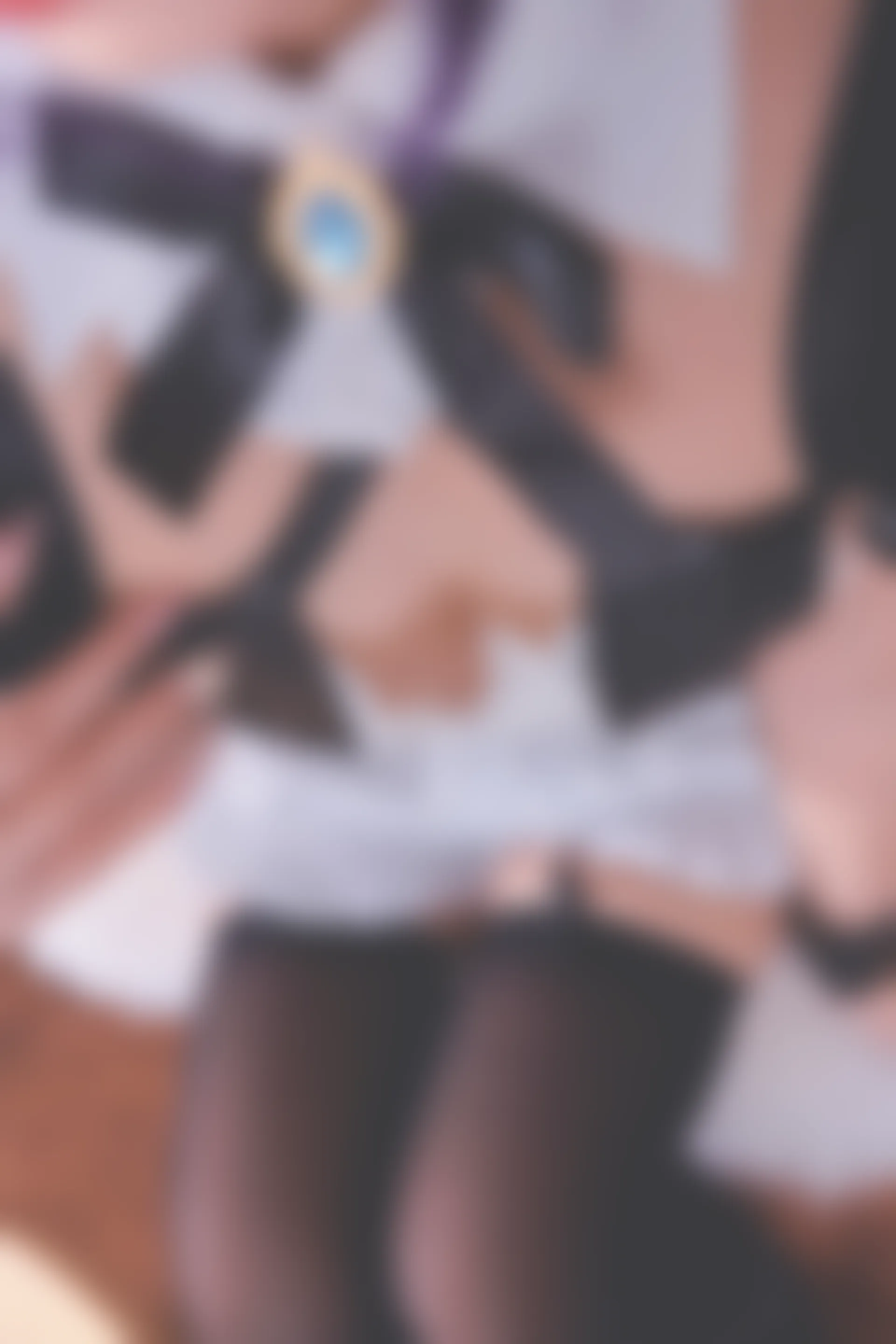 神楽坂真冬 第三季 序号5：《果実の酒気》酒吞cos [150P3V-752MB]内衣, 女仆, 神楽坂真冬, 美腿, 美足, 黑丝