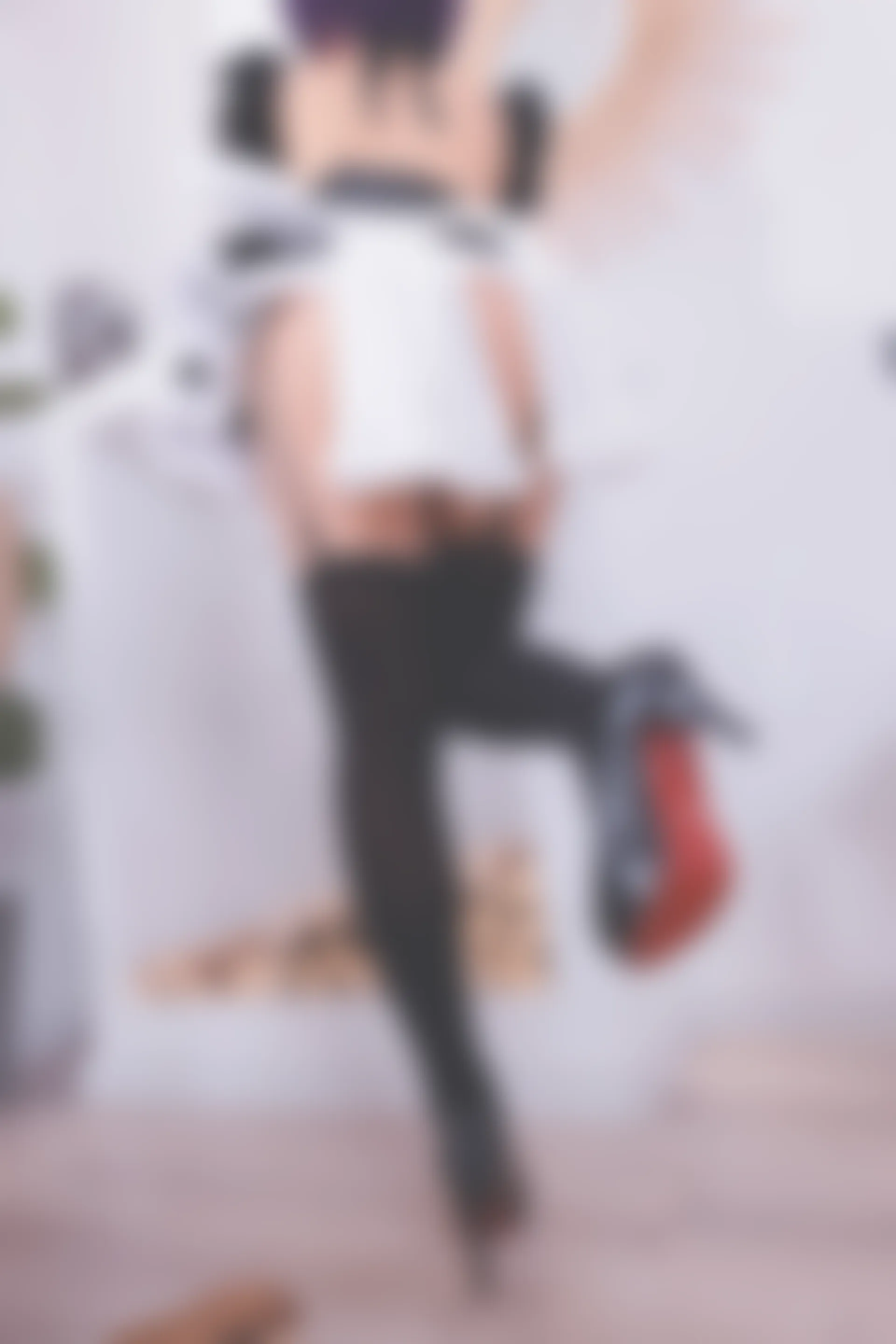 神楽坂真冬 第三季 序号5：《果実の酒気》酒吞cos [150P3V-752MB]内衣, 女仆, 神楽坂真冬, 美腿, 美足, 黑丝