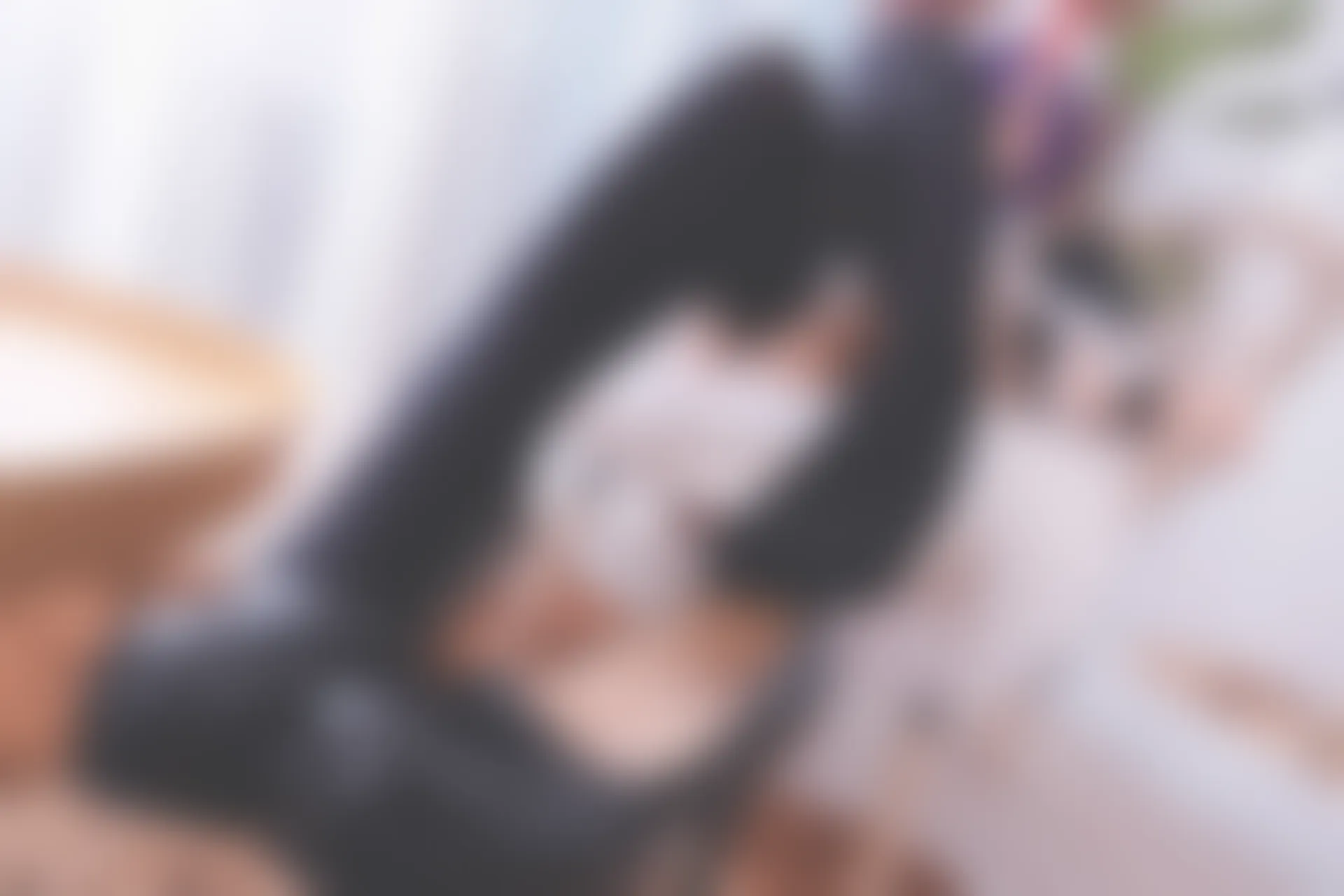 神楽坂真冬 第三季 序号5：《果実の酒気》酒吞cos [150P3V-752MB]内衣, 女仆, 神楽坂真冬, 美腿, 美足, 黑丝