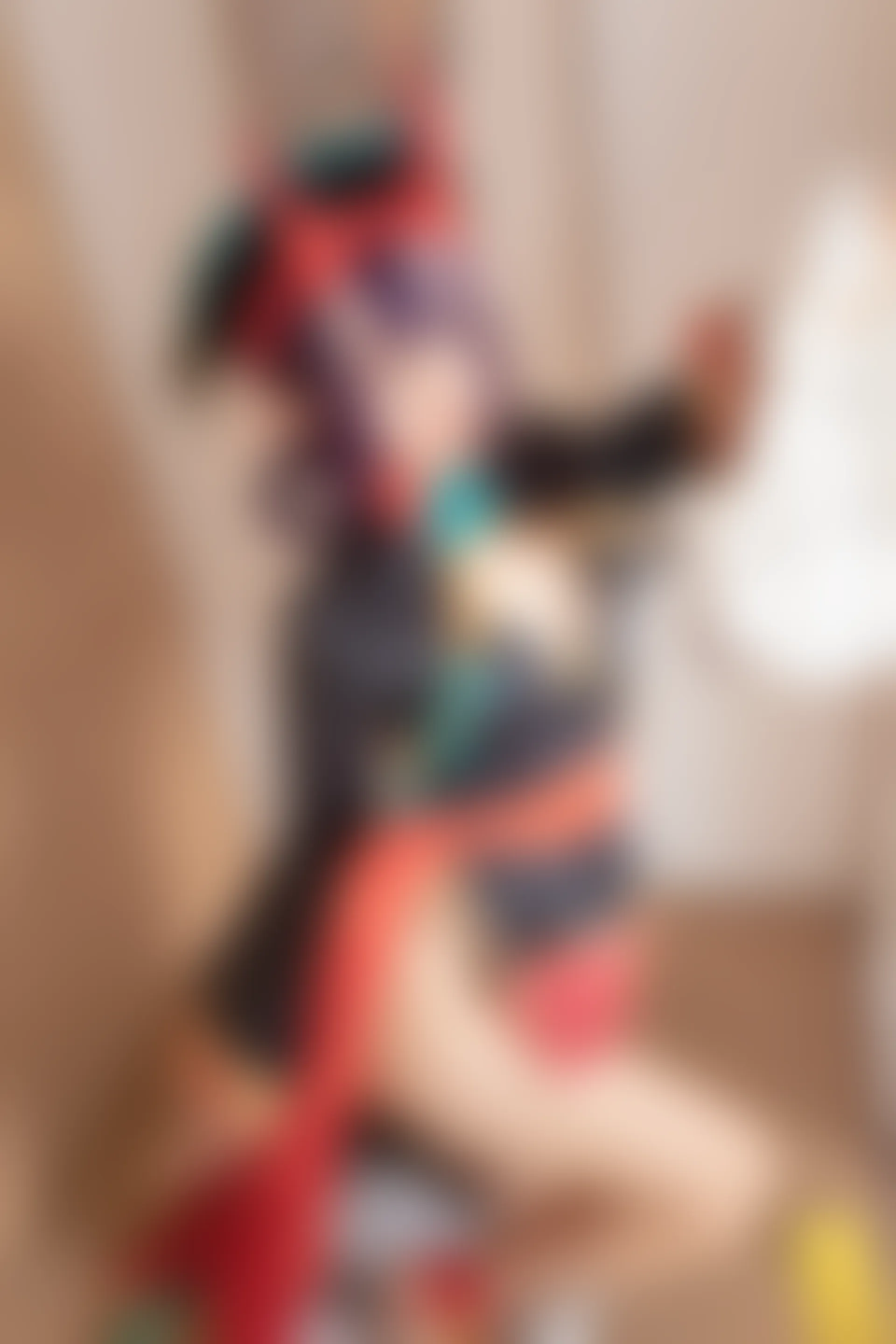 神楽坂真冬 第三季 序号5：《果実の酒気》酒吞cos [150P3V-752MB]内衣, 女仆, 神楽坂真冬, 美腿, 美足, 黑丝