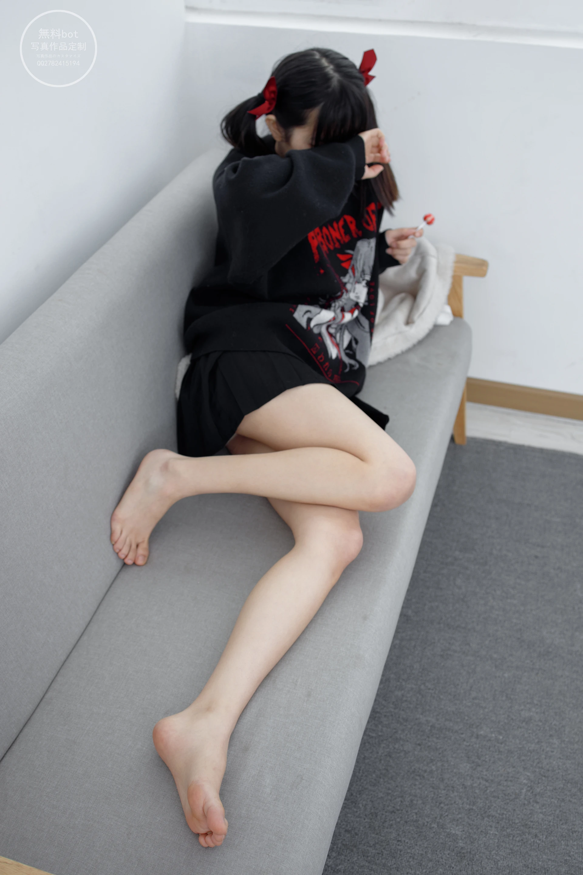 森萝财团 有料-20 [86P-1.13G]JK, JK制服, 可爱, 学生装, 有料, 校服, 森萝财团, 白丝, 美腿, 美足