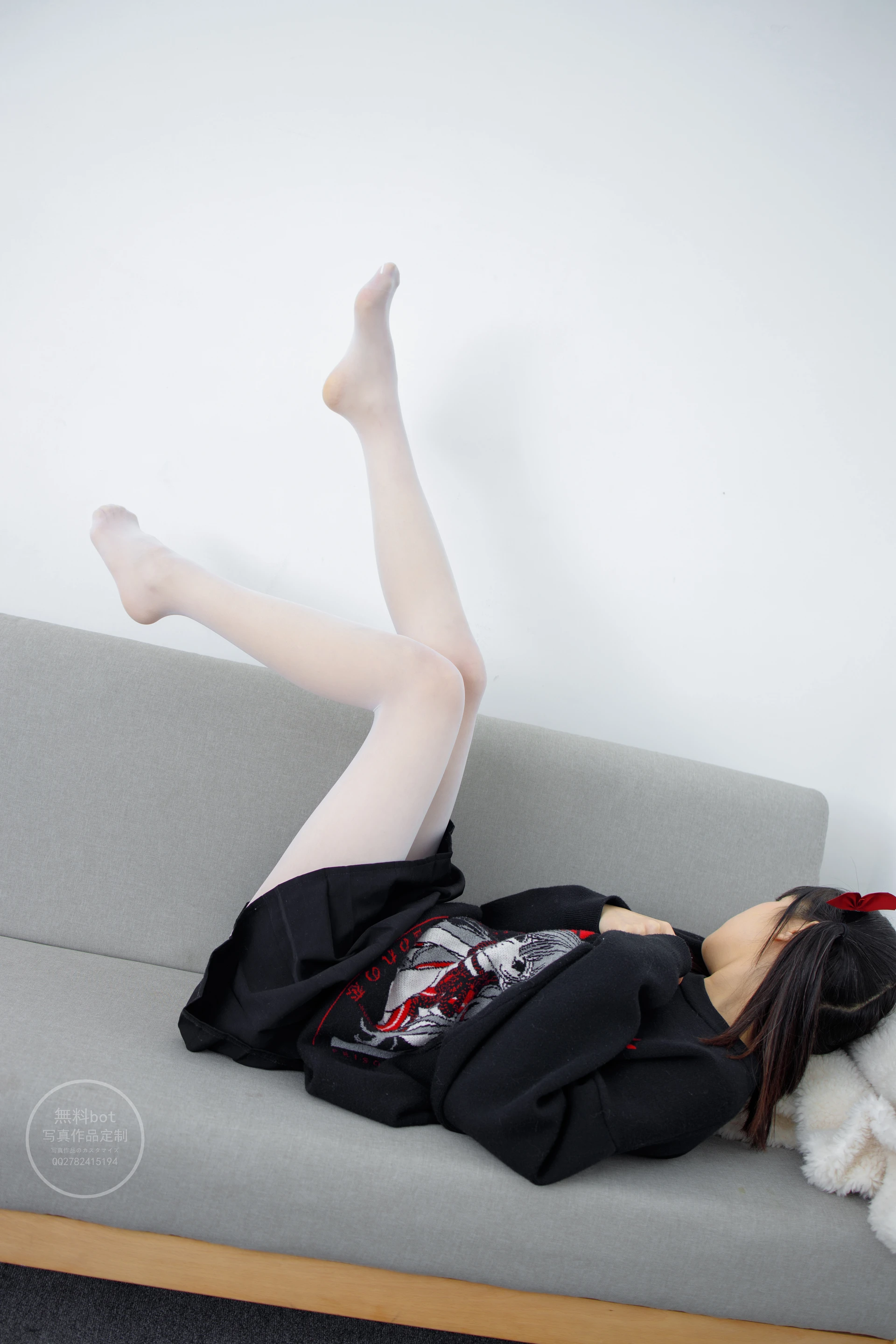 森萝财团 有料-20 [86P-1.13G]JK, JK制服, 可爱, 学生装, 有料, 校服, 森萝财团, 白丝, 美腿, 美足