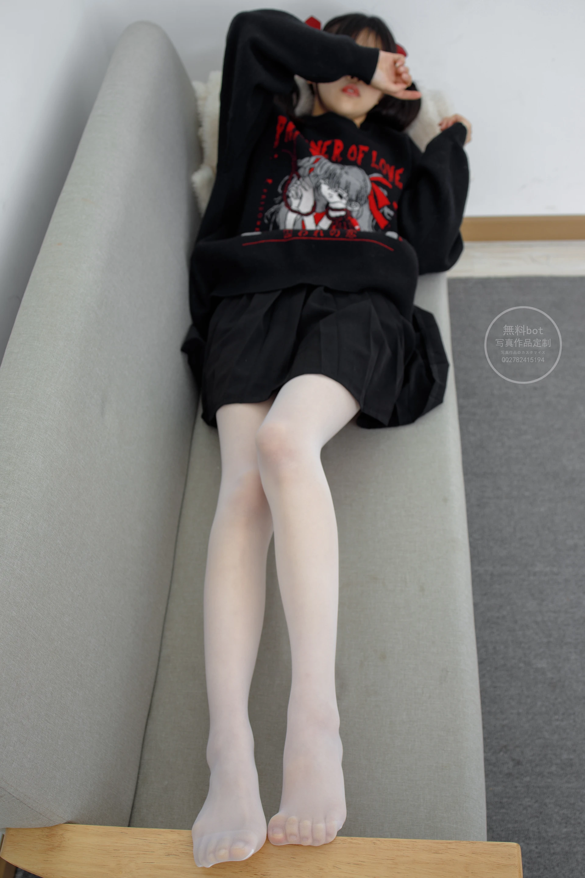 森萝财团 有料-20 [86P-1.13G]JK, JK制服, 可爱, 学生装, 有料, 校服, 森萝财团, 白丝, 美腿, 美足