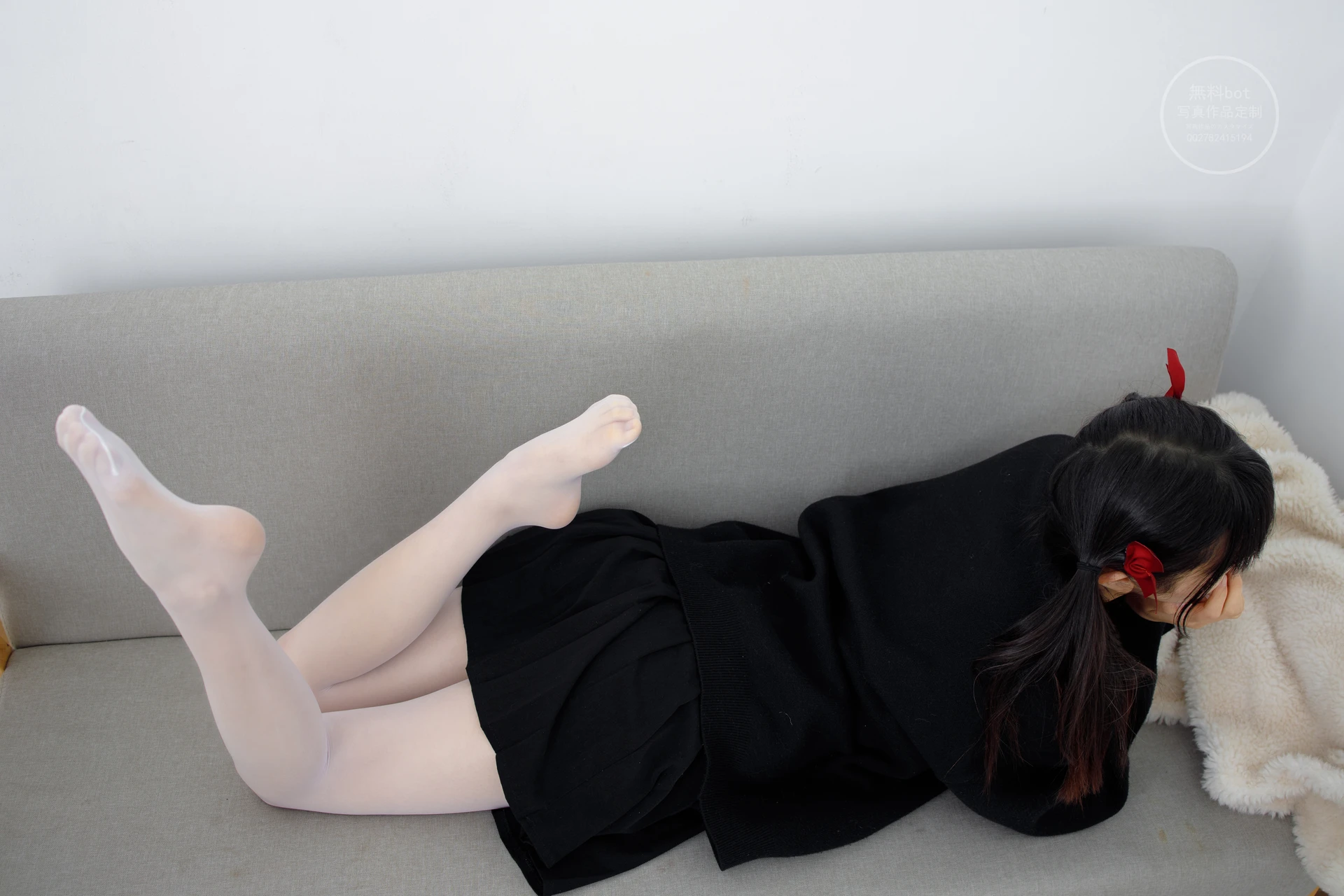 森萝财团 有料-20 [86P-1.13G]JK, JK制服, 可爱, 学生装, 有料, 校服, 森萝财团, 白丝, 美腿, 美足