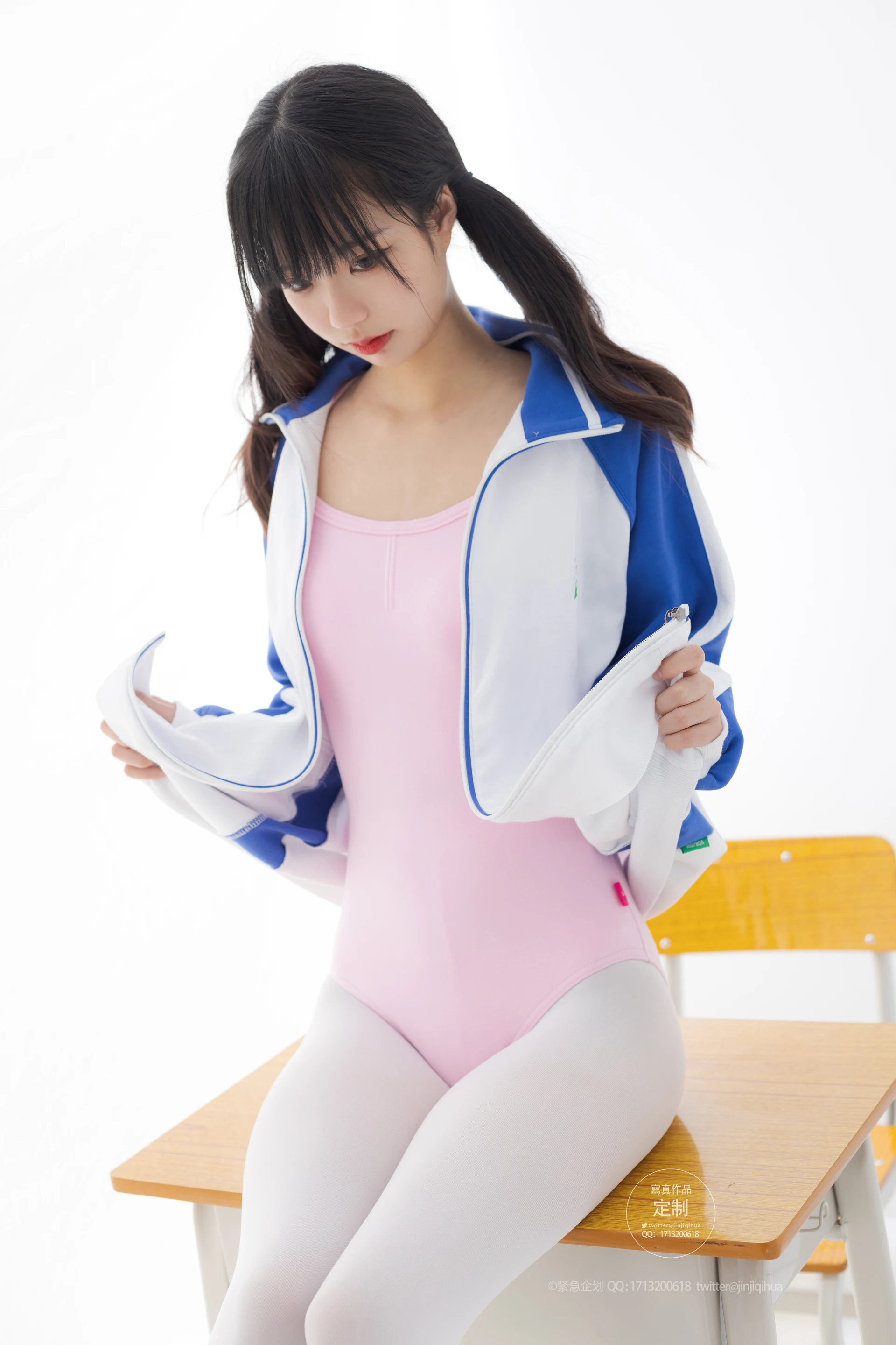 紧急企划 VOL.014 [104P1V-1.7G] 一只喵喵梓一只喵喵梓, 校服, 白丝, 紧急企划, 美腿, 美足, 芭蕾服