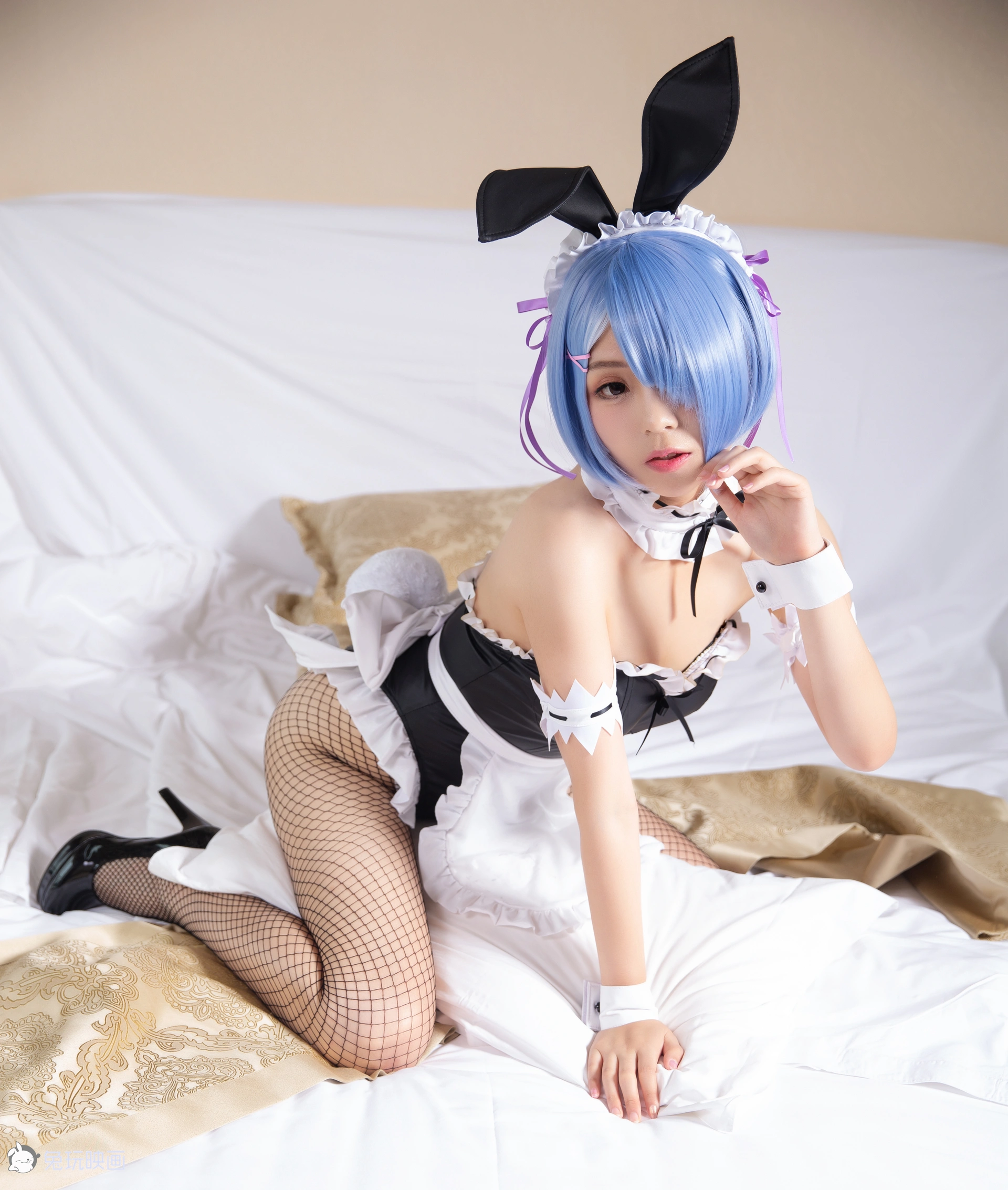 兔玩映画 兔女郎 Vol.016 雷姆 [48P-441MB]