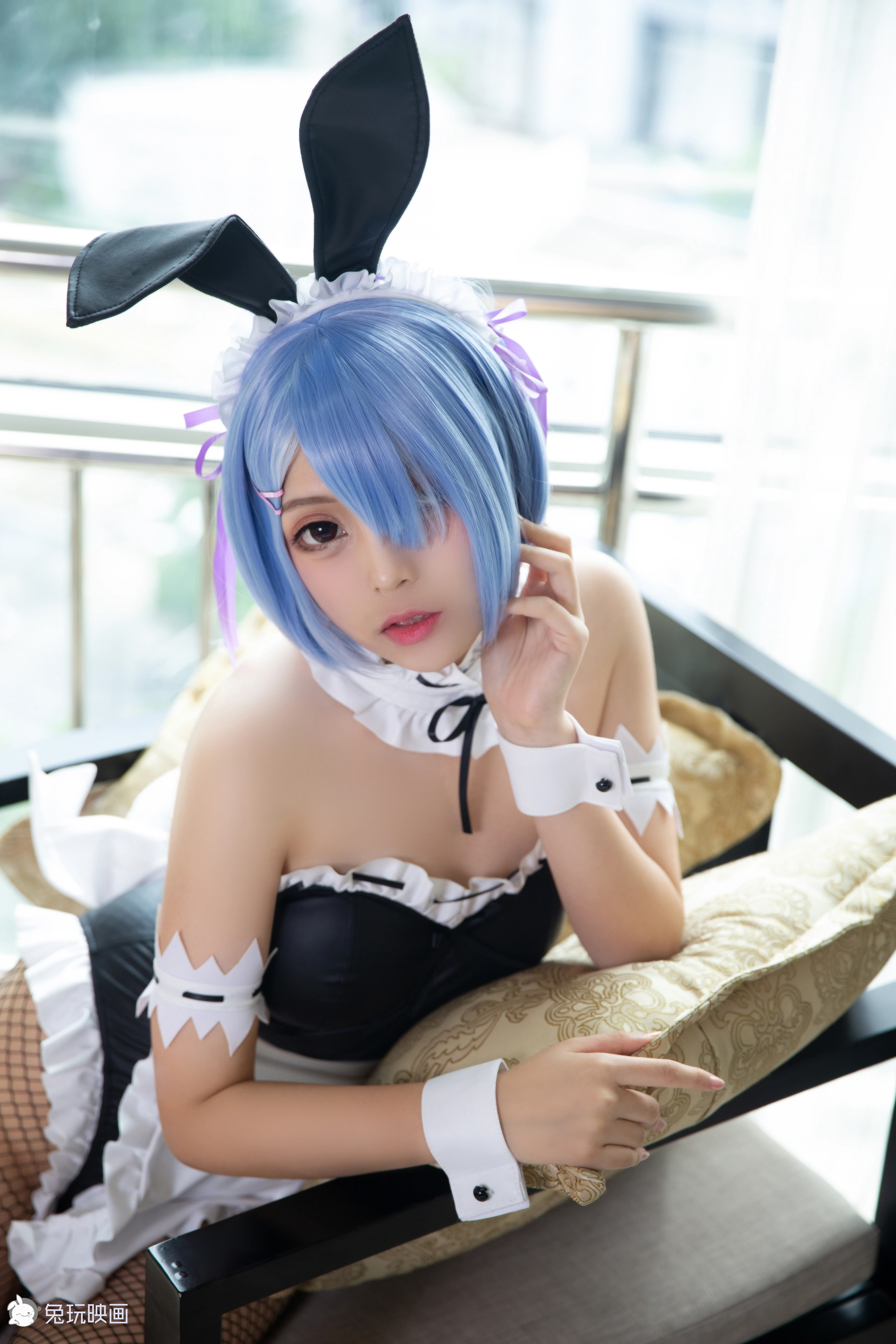 兔玩映画 兔女郎 Vol.016 雷姆 [48P-441MB]