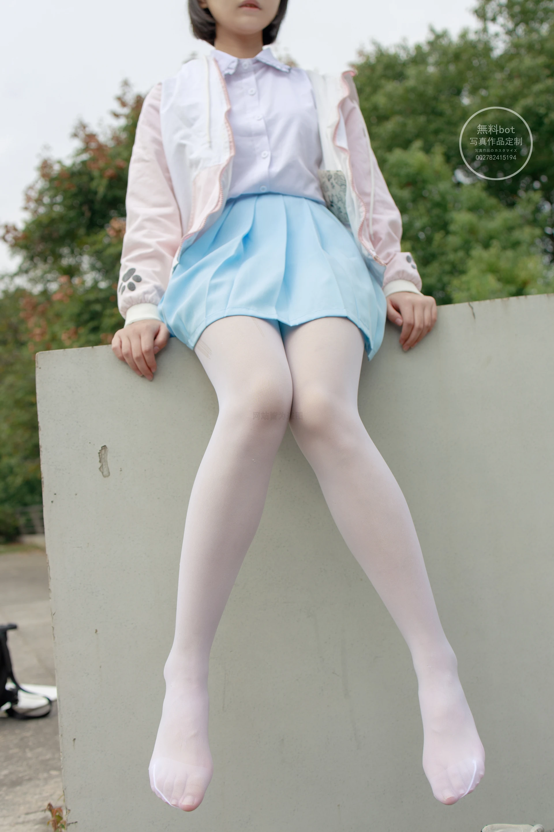 森萝财团 有料-05 [68P-861M]JK, 可爱, 学生装, 有料, 校服, 森萝财团, 白丝, 美腿, 美足
