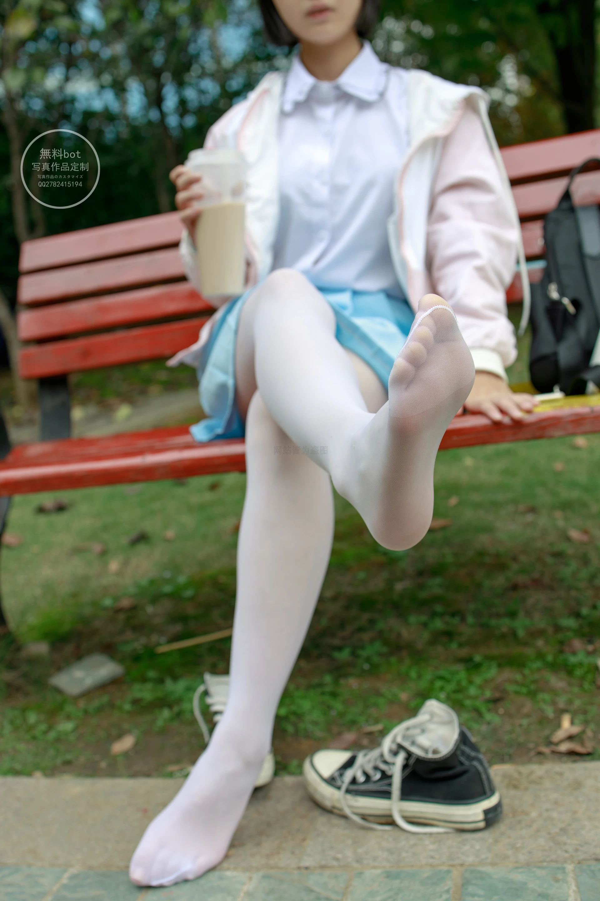 森萝财团 有料-05 [68P-861M]JK, 可爱, 学生装, 有料, 校服, 森萝财团, 白丝, 美腿, 美足