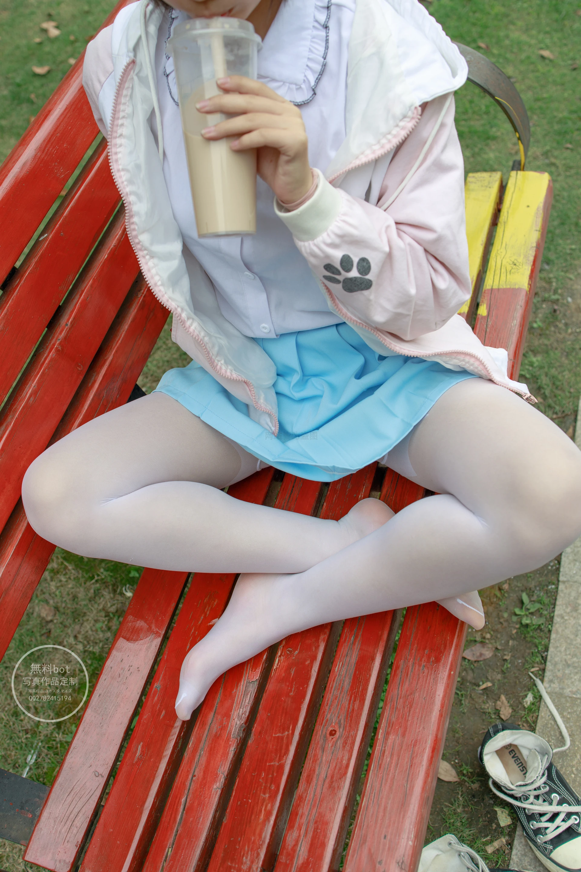 森萝财团 有料-05 [68P-861M]JK, 可爱, 学生装, 有料, 校服, 森萝财团, 白丝, 美腿, 美足